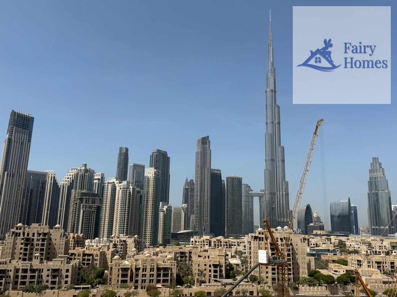 Furnished 2BHK| Burj Khalifa View| Vacant| Spacious