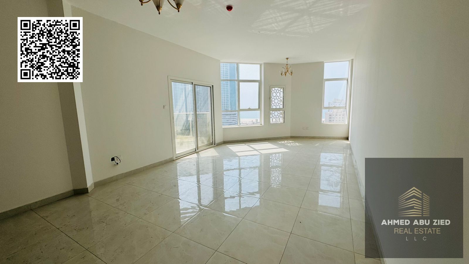 the luxuriest 2bhk brand new sea view with private parking for annual rent in al rumailah ajman front of ajman corniche directly,near to all services.