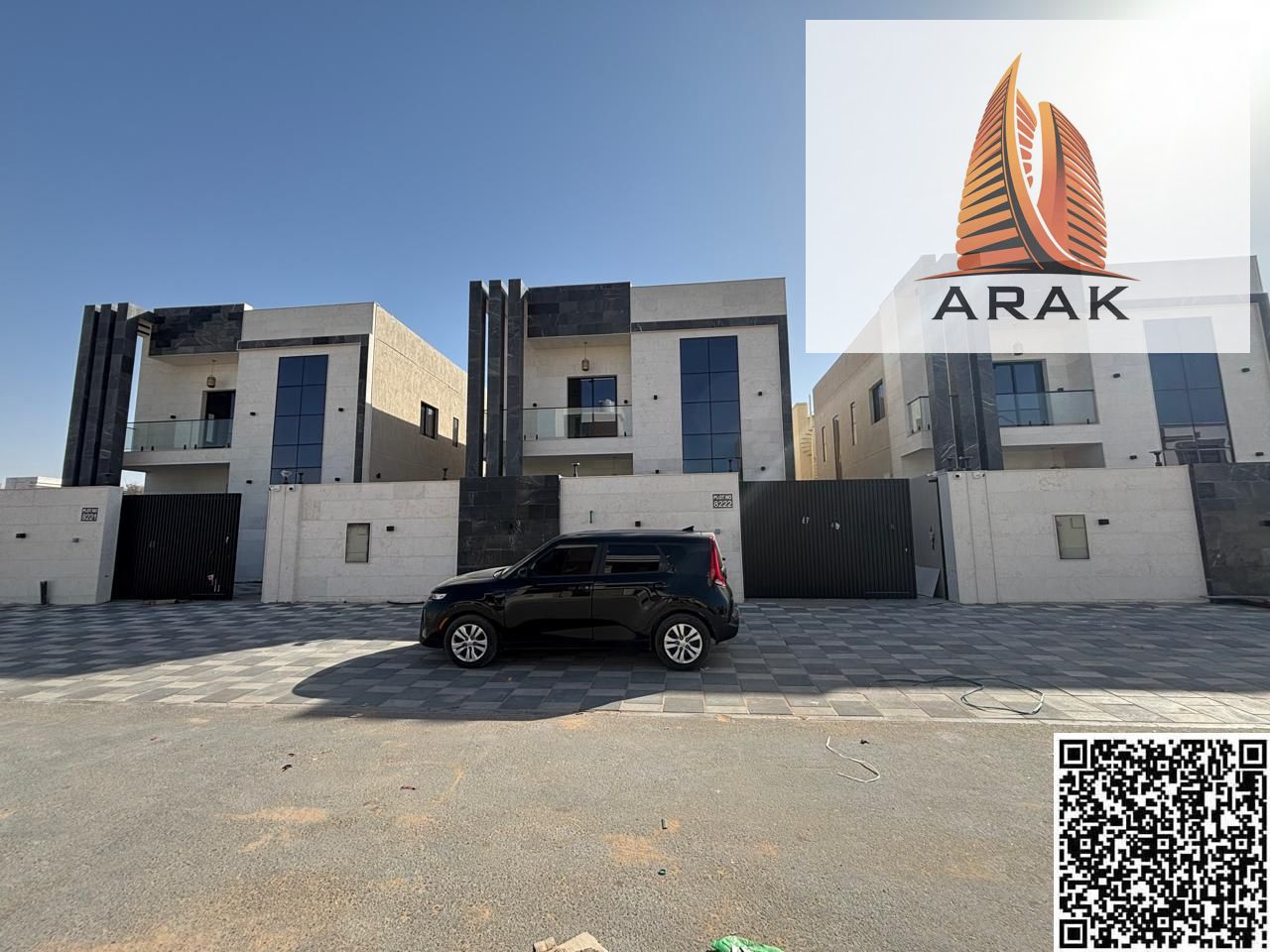 Luxury villa for rent in Al Zahya, two floors, modern and elegant design, spacious areas, ideal for large families or those seeking comfort and privac