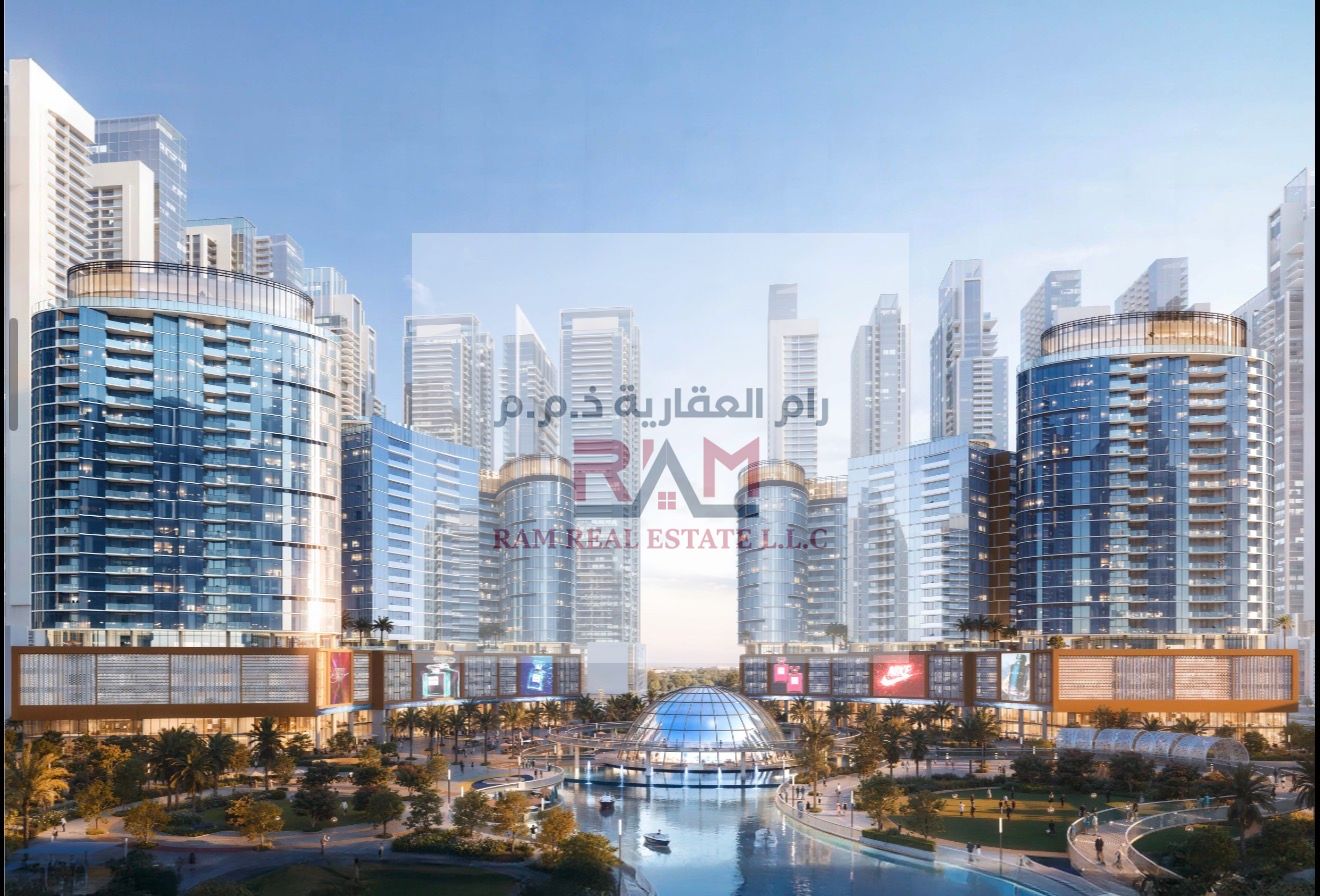 Fully Furnished Studio for Sale in Tiger Downtown Ajman 5-Year Plan Lagoon View