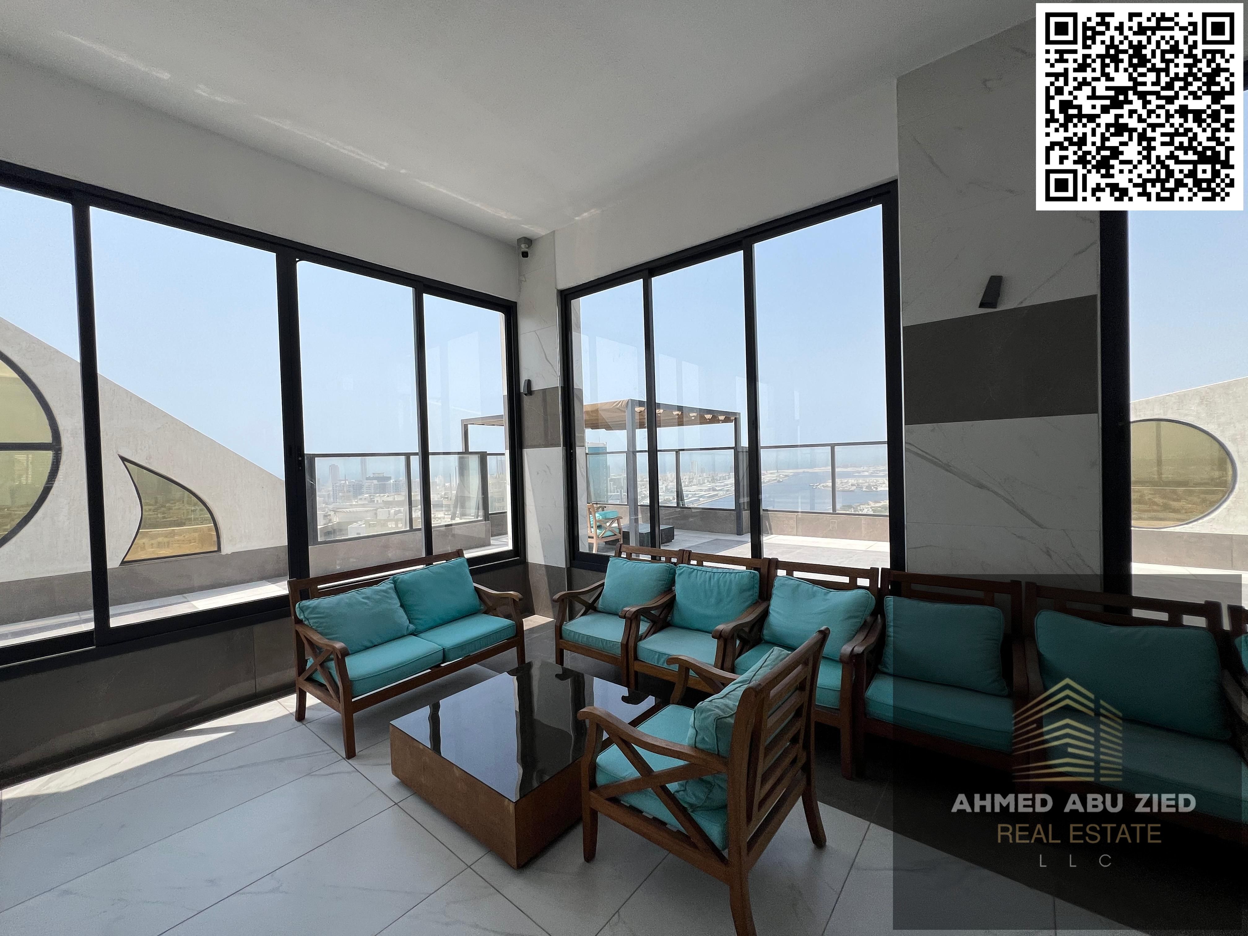 Luxury 2BR + Hall for Annual Rent in Ajman – Al Rashidiya | Gym, Swimming Pool | Aqua Park | Premium Finishing | 6 Payments | Cash & Cheque Security D