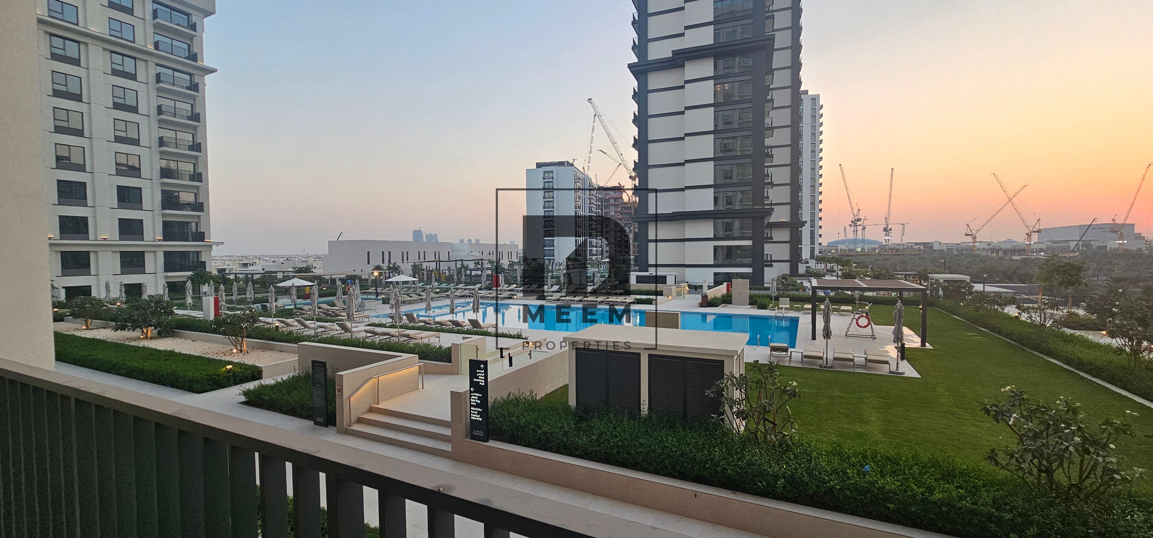 FREE ONE month I 2 BRs Pool view
