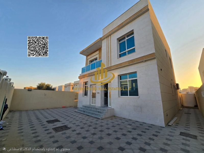 Luxury detached villa for sale in Al Zahia, with a prime location and elegant design.