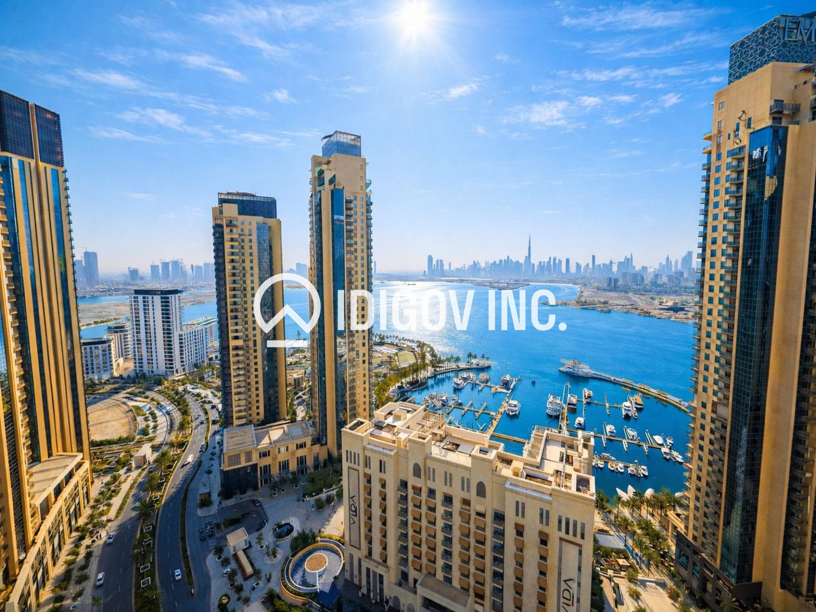Full Sea and Burj View | Luxury Apartment