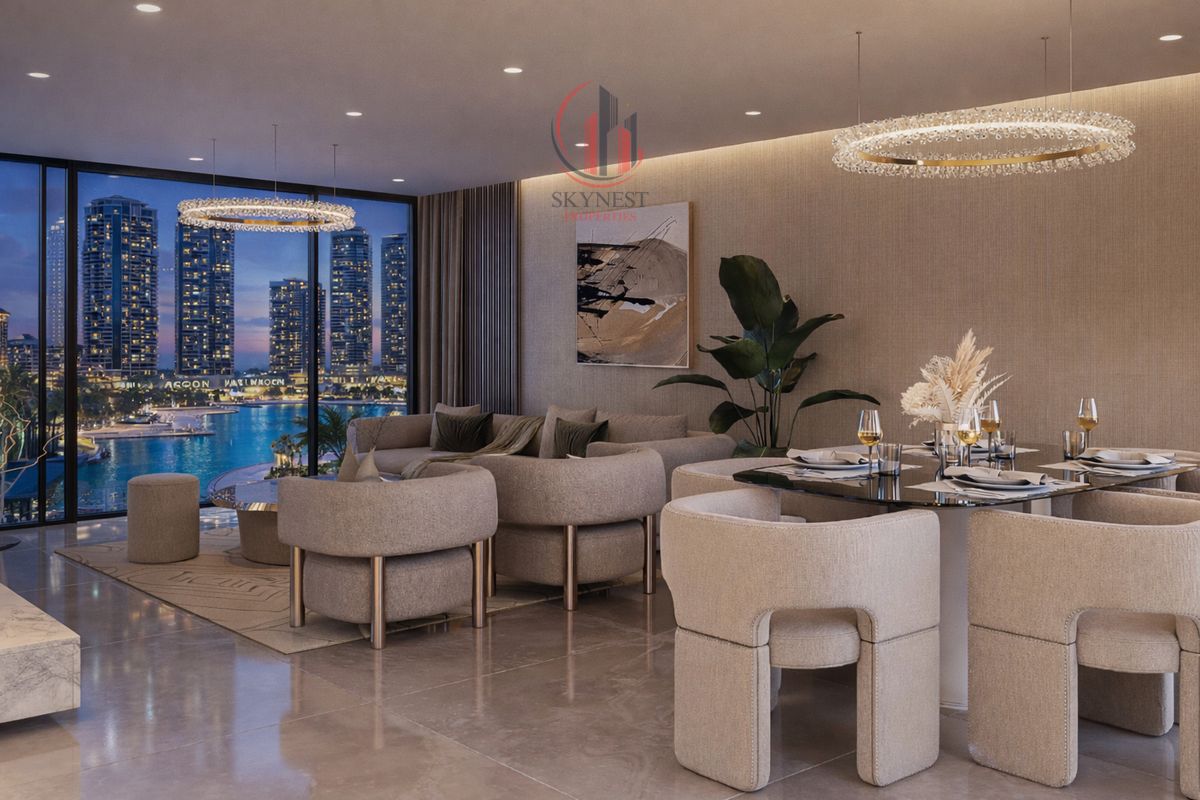 Furnished 1BR Apartment in Ajman Lagoon Community – Tiger Downtown