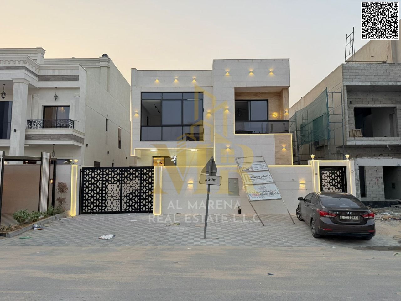 Villa with Private Covered Pool for Sale in Al Helio 2