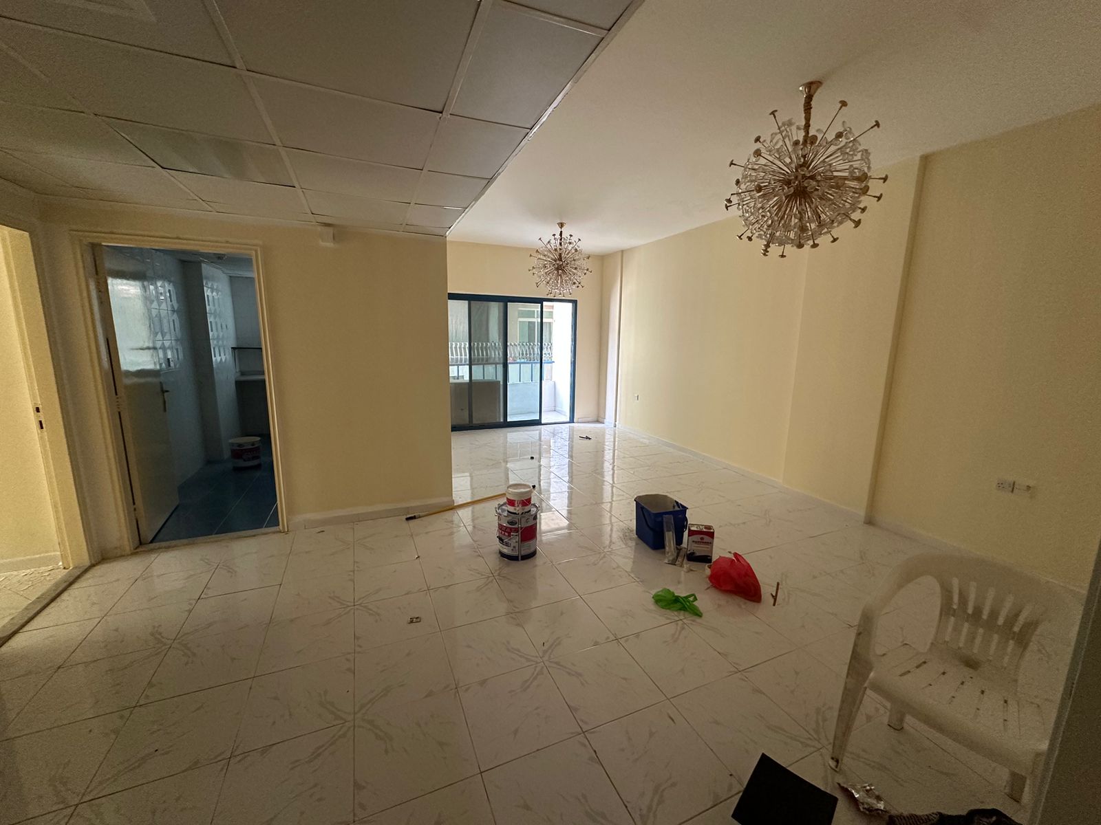 2BR Hall in Majaz 3 Near Corniche Spacious Balcony Built-in Wardrobes Bright Living Area