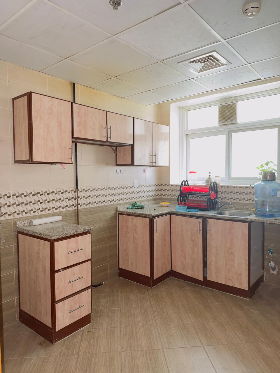 Two months free 2bhk with balcony just in 48k near baqer muhibi shj al nahda call umair