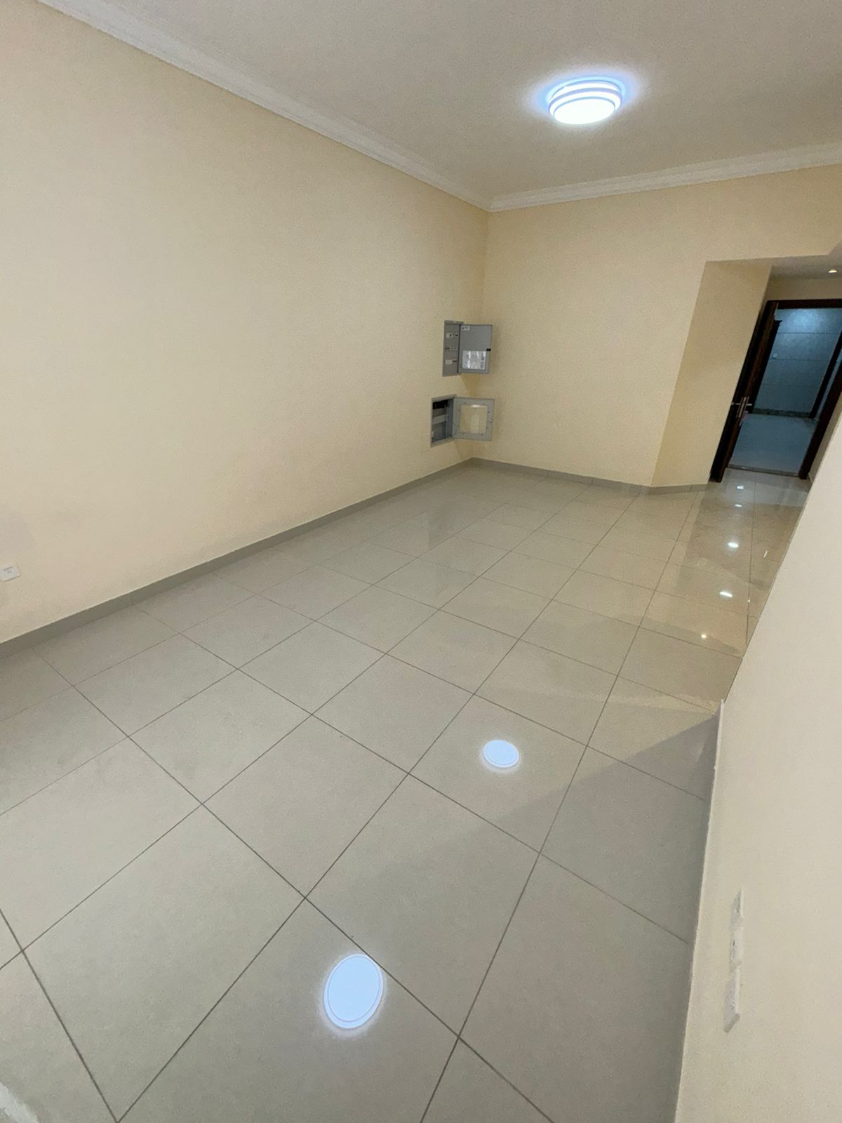 Brand new 1 bedroom hall in Al Jurf 3 near China Mall 2 bathrooms balcony AED 32000 6 payments 3000 cheque deposit