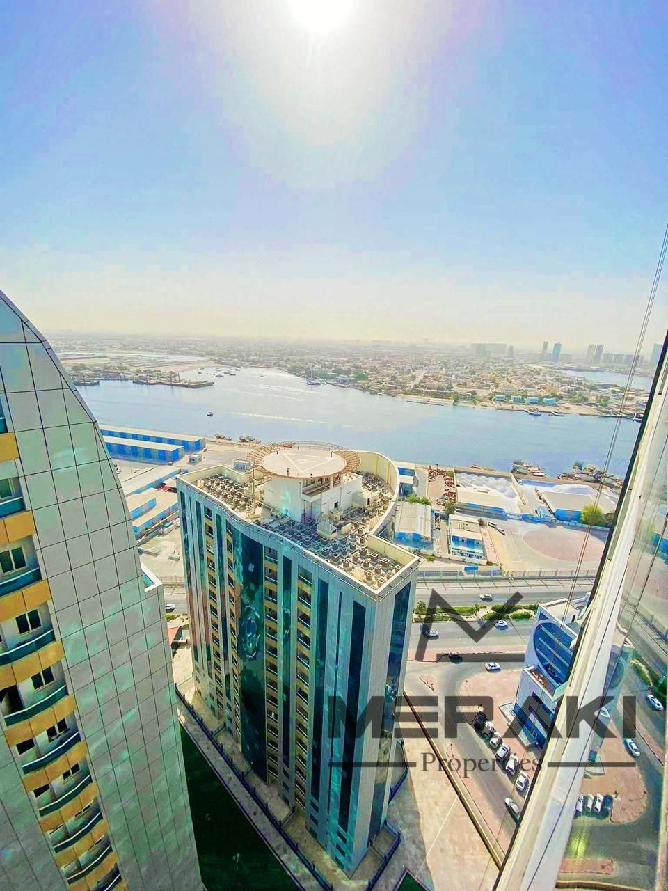 Own a 1-Bedroom Apartment with Living Room in the Heart of the City with Full Creek View