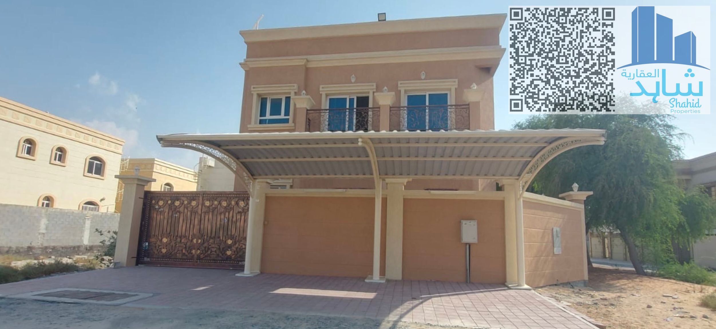 Corner & Independent Villa for Rent in Al Helio, Ajman | All Nationalities | Bachelors & Staff Welcome | 5 Master BR | 95K
