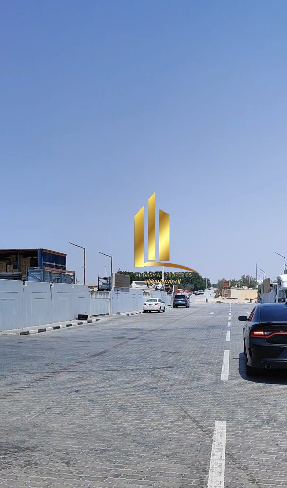 Walled land for sale in Al-Sajaa, Scrap area