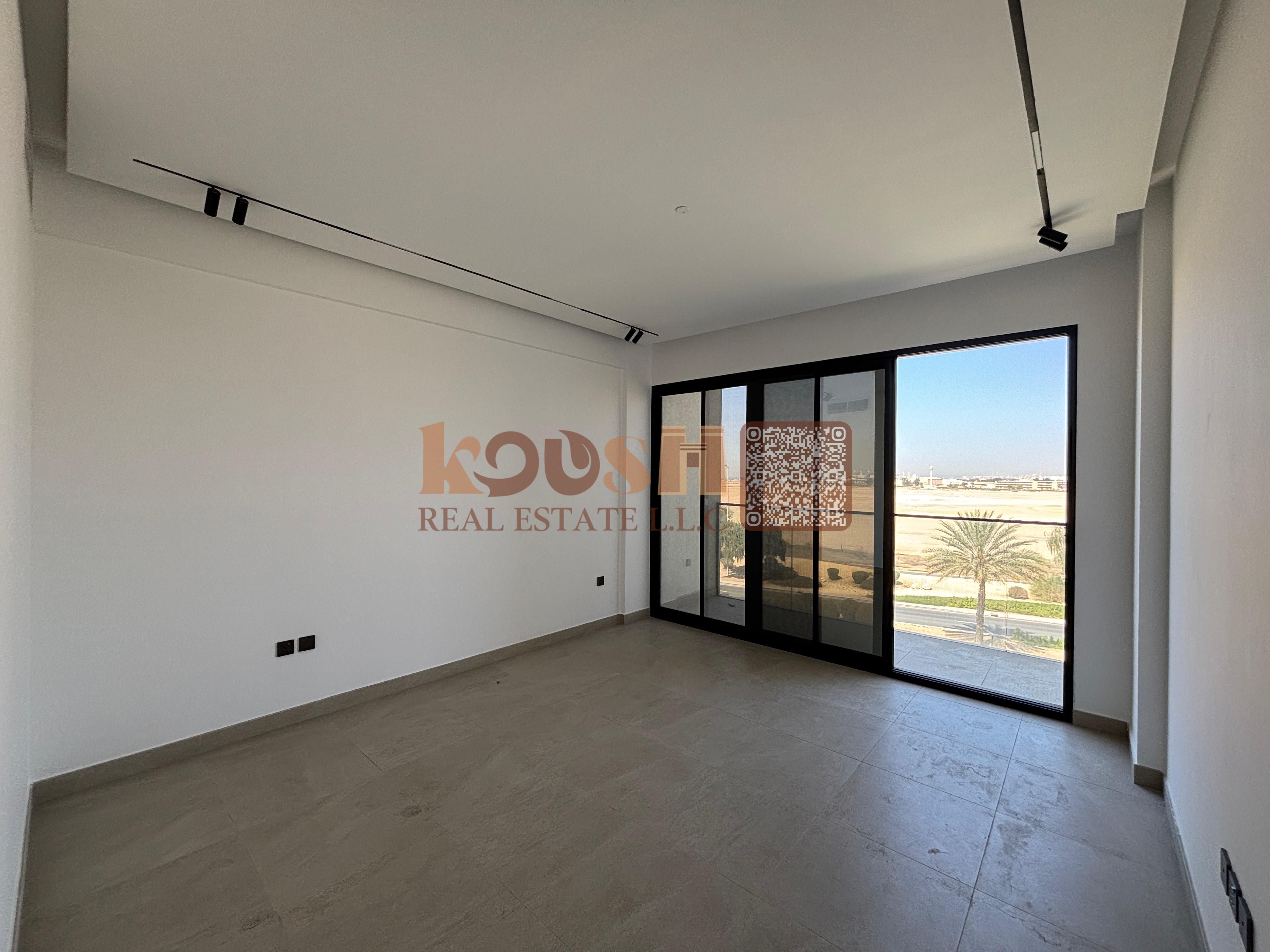 Two spacious bedrooms with a golf course view for sale in Al Zorah, Ajman