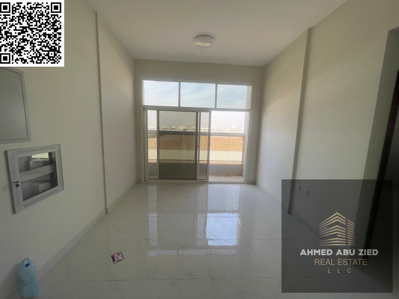 2BR apartment for annual rent in Al Alia Ajman – master bedroom, 2 bathrooms, balcony with open view, spacious layout, and modern finishing in a prim