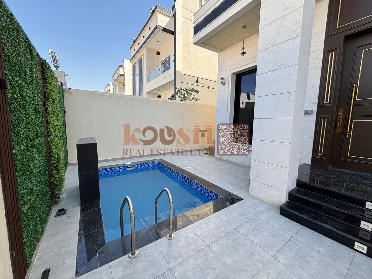 Villa for sale in Ajman Al Yasmin, 5 bedrooms with private pool