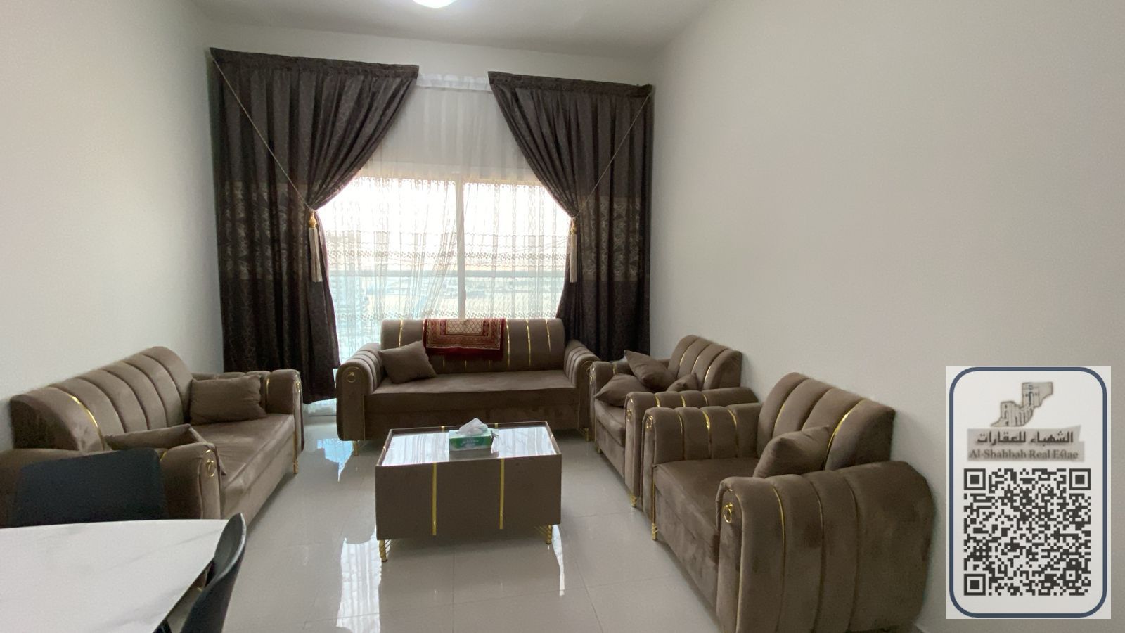 Furnished 2-Bedroom Apartment – First Tenant – Goulf Towers Ajman