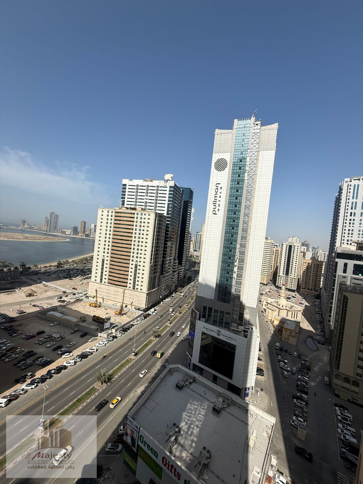 Apartment for rent with two bedrooms, a laundry room, and a living room in Al Taawun area, Sharjah Emirate