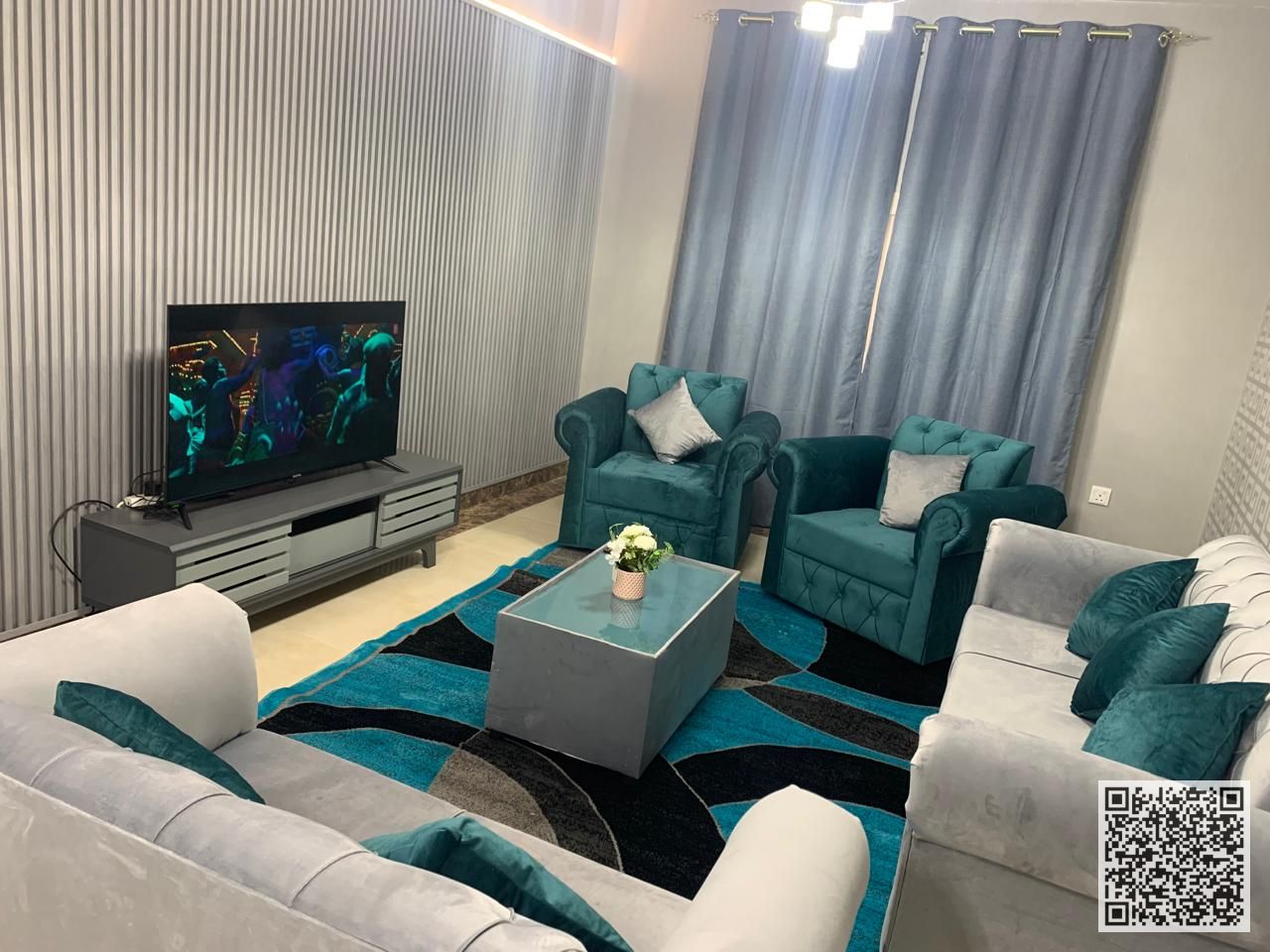 Furnished one-bedroom apartment for monthly rent in Ajman - Al Rawdah 2, Sheikh Ammar Street | tidy furnishings | Includes bills and internet