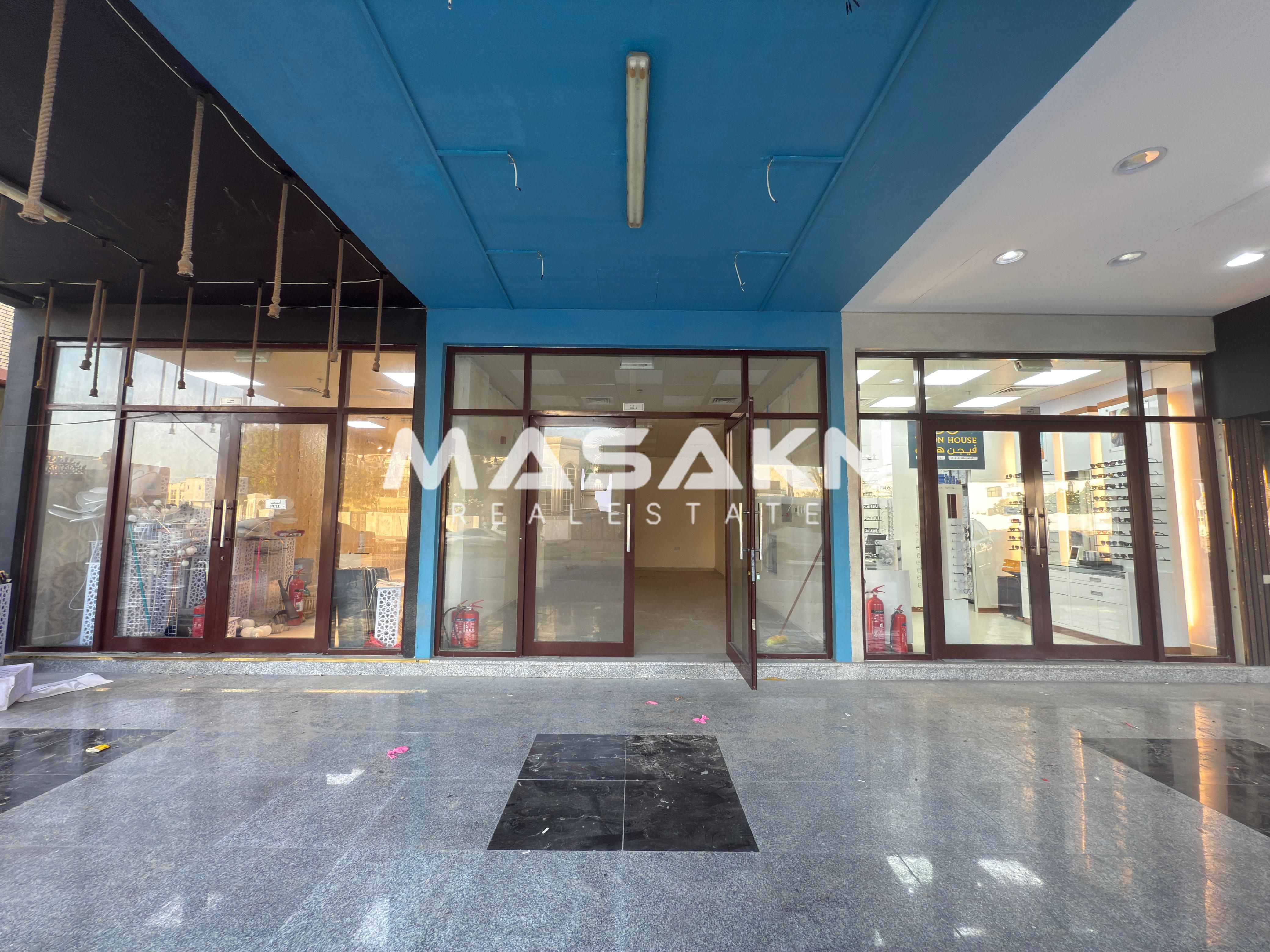 Shop for Rent on Al Fisht | 540 Sqft | AED 40,000/Year