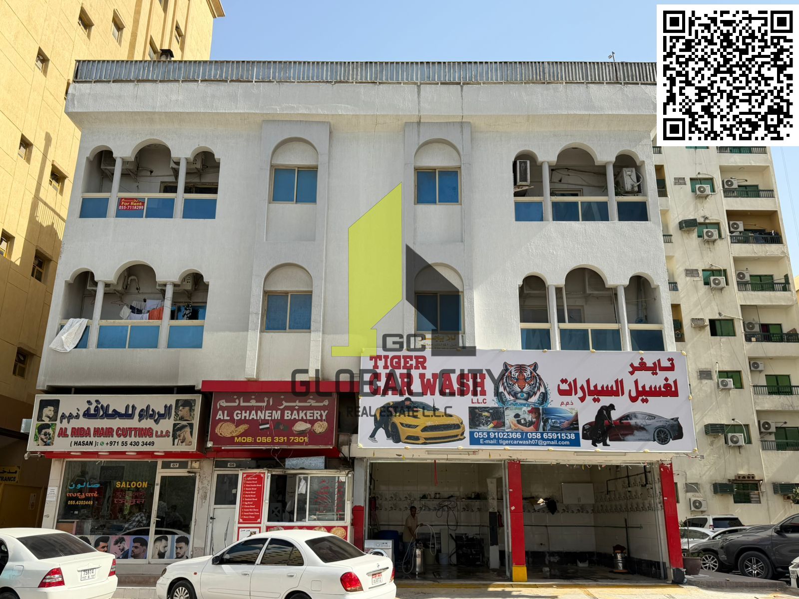 COMMERCIAL & RESIDENTIAL G+2 BUILDING FOR SALE IN AJMAN INDUSTRIAL AREA 2 , TOTAL PLOT AREA SQFT 4,264 , ASKING PRICE NET TO OWNER 4,500,000 ,,,,,,,,,