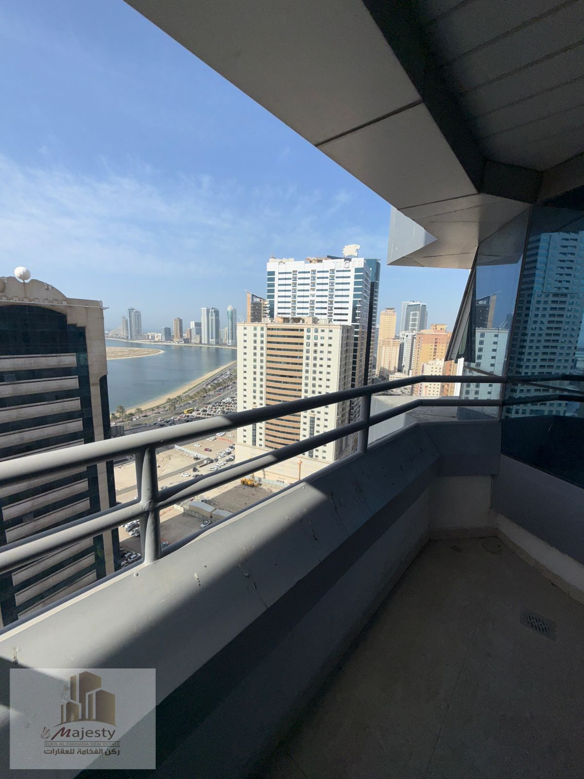 Apartment for rent: 3 bedrooms, a living room, a maid's room, and a laundry room in Al Taawun area, Sharjah.