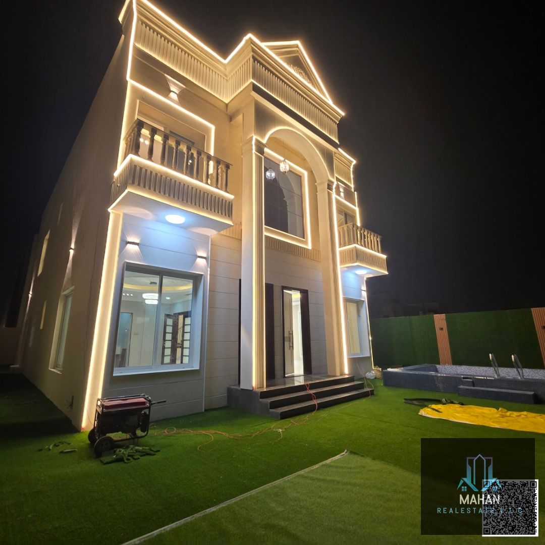 Here’s a clear breakdown of what a property like this typically includes in Al Yameen: Property Details Plot Size: 3,800 sq ft Built-Up Area (BUA): 4,000 sq ft Bedrooms: 5 Master Bedrooms (with en-suite bathrooms) Swimming Pool: Private pool Majlis: Sep