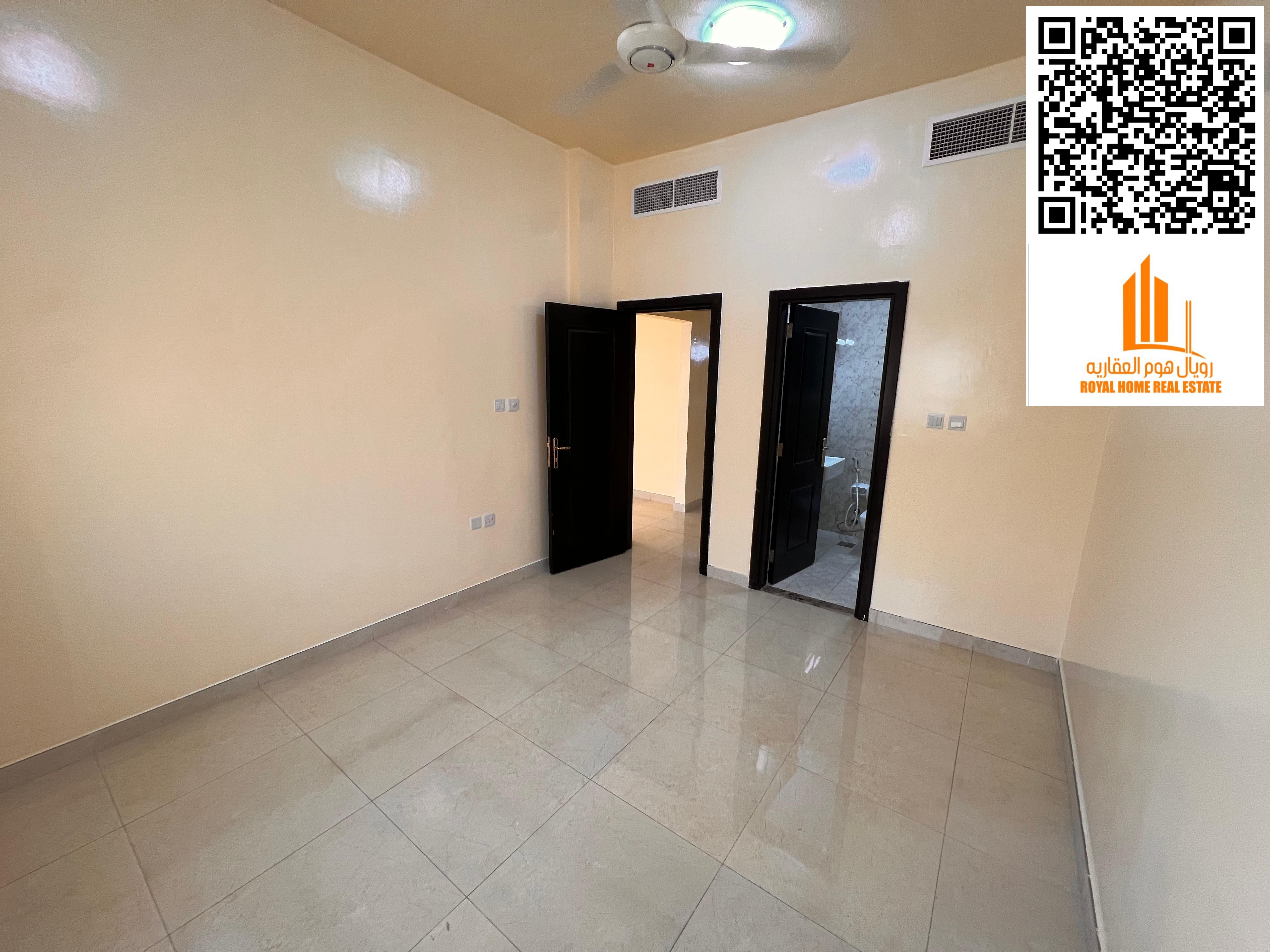 1 Bedroom Apartment for Rent in Al Muweihat 3 – First Tenant | Spacious Living Room + 2 Bathrooms | Closed Fully Equipped Kitchen | Ground Parking | A