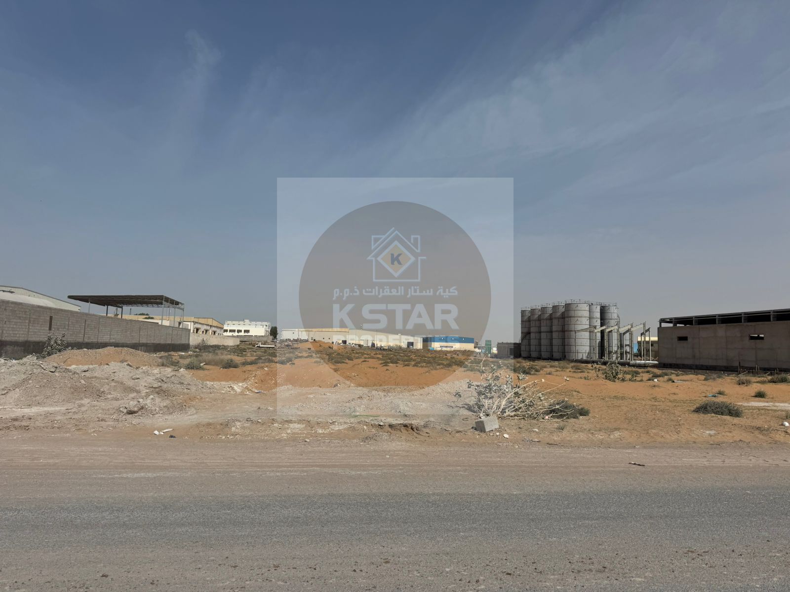 43594 SQ FT INDUSTRIAL LAND FOR SALE FOR WAREHOUSE ANDN INDUSTRIAL PURPOSE IN MODERN EMIRATES INDUSTRIAL UMM AL QUWAIN