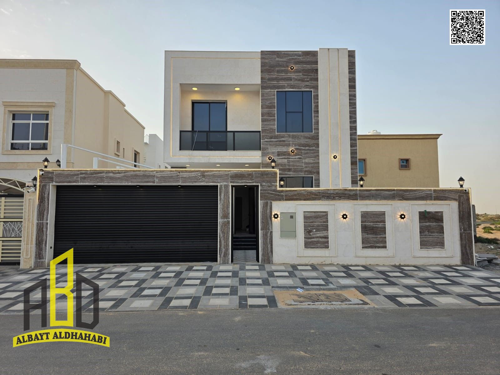 Modern Villa for Sale in Al Zahya with Spacious Yard – All Fees Included
