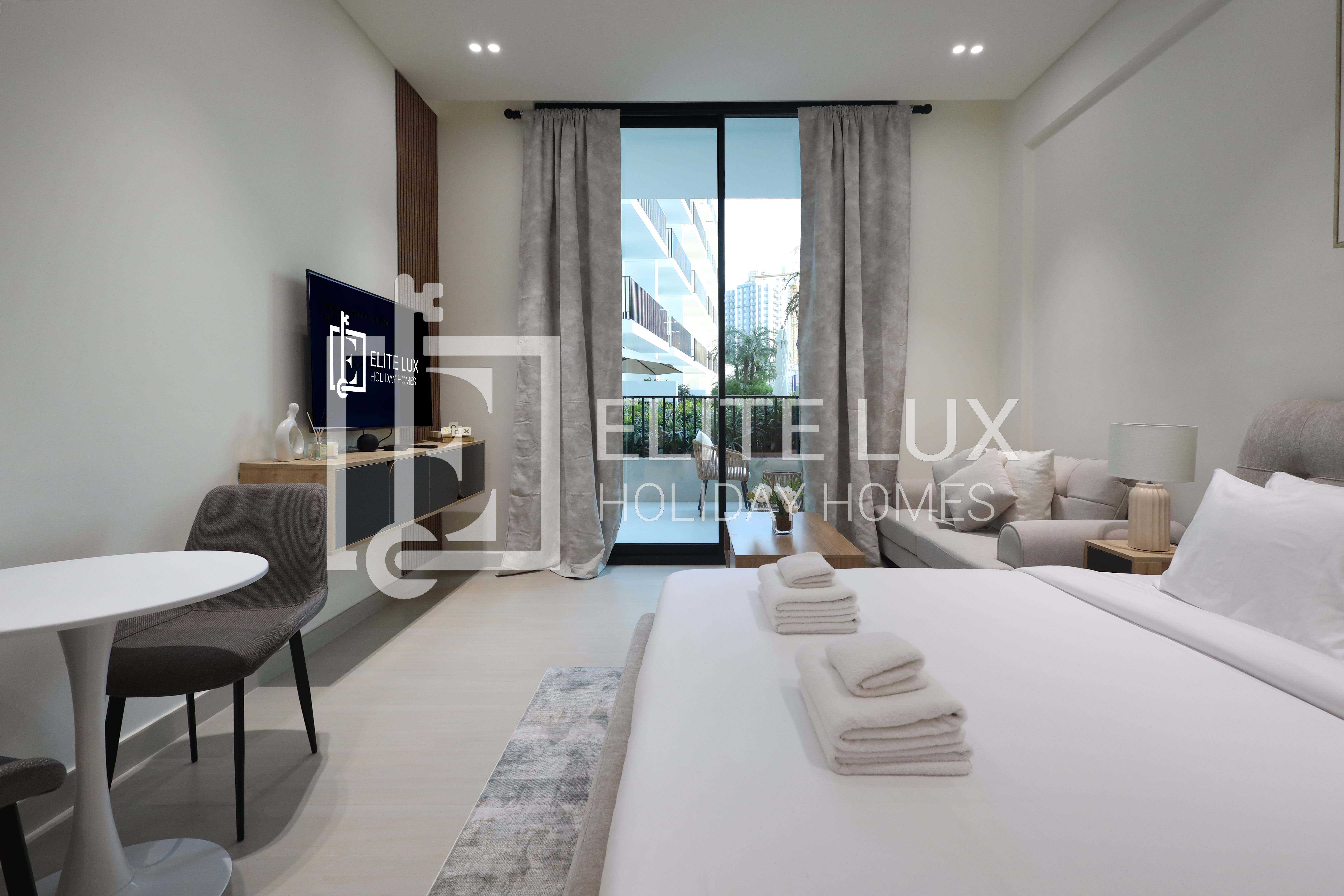 Stylish JVC Studio at Binghatti Aurora, Dubai