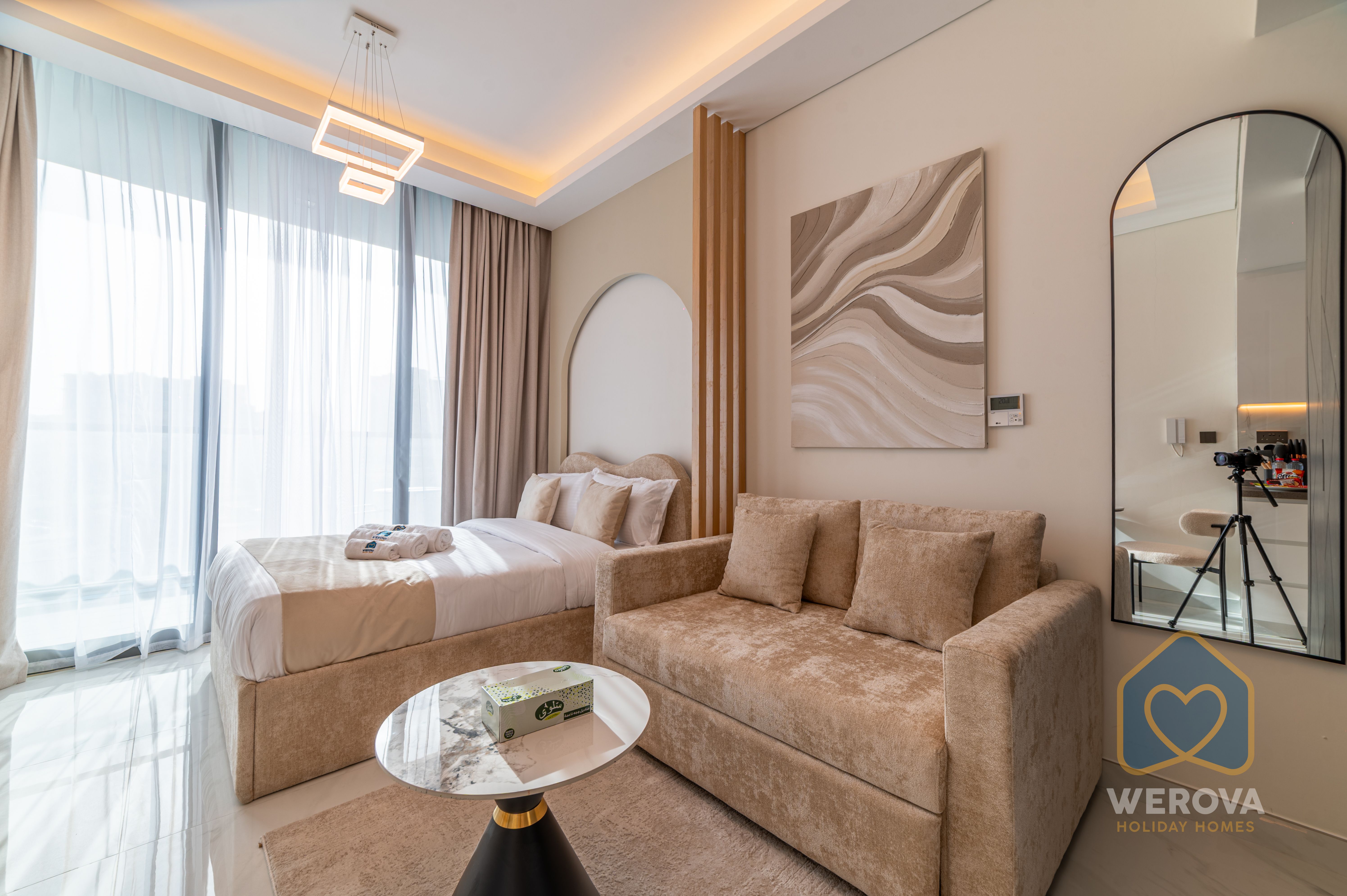 WEROVA - Luxurious Studio with Scenic Pool View | Fully Furnished | Move-In Ready