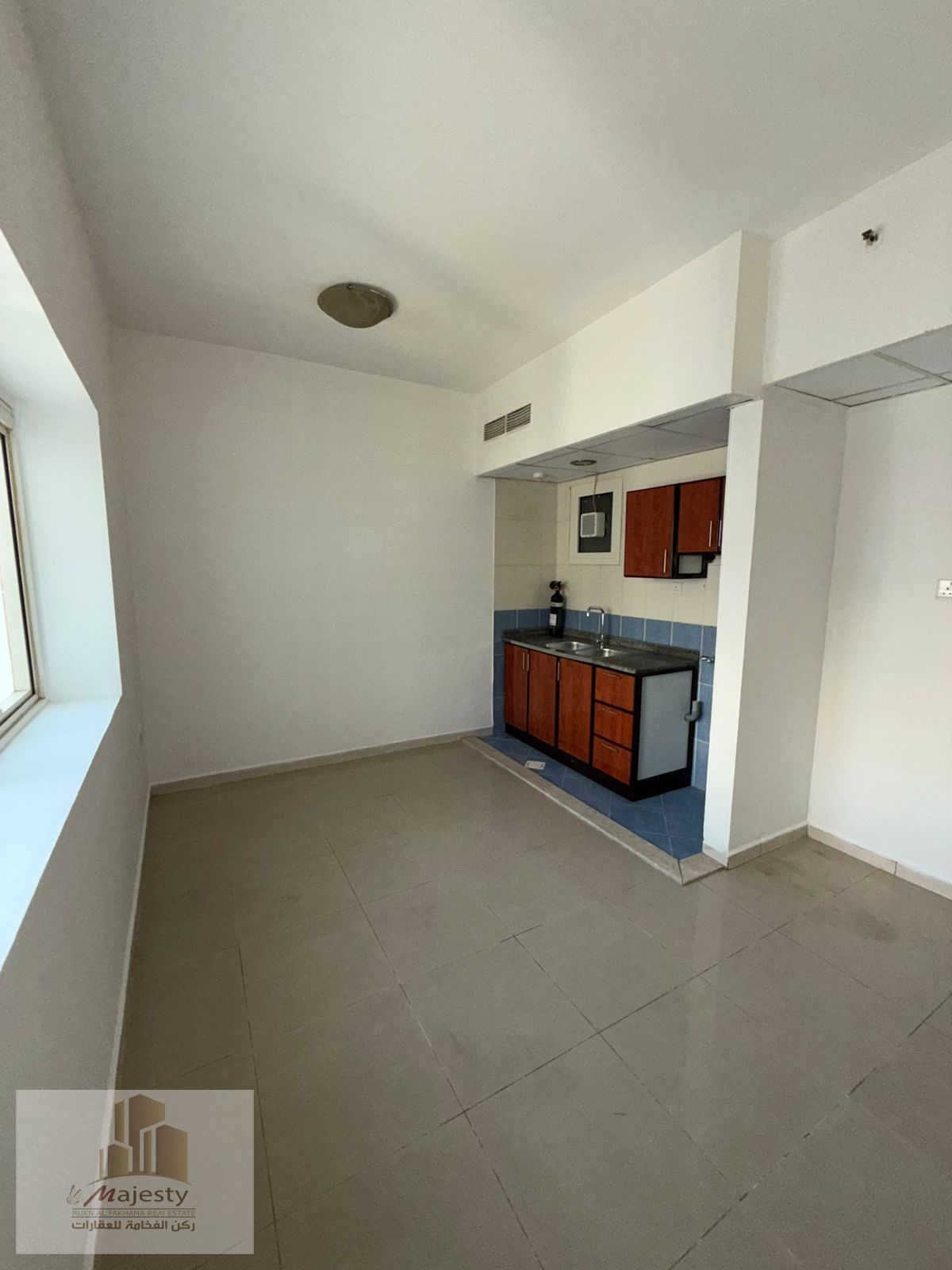 Studio apartment available for rent in Sharjah, Al Taawun area.