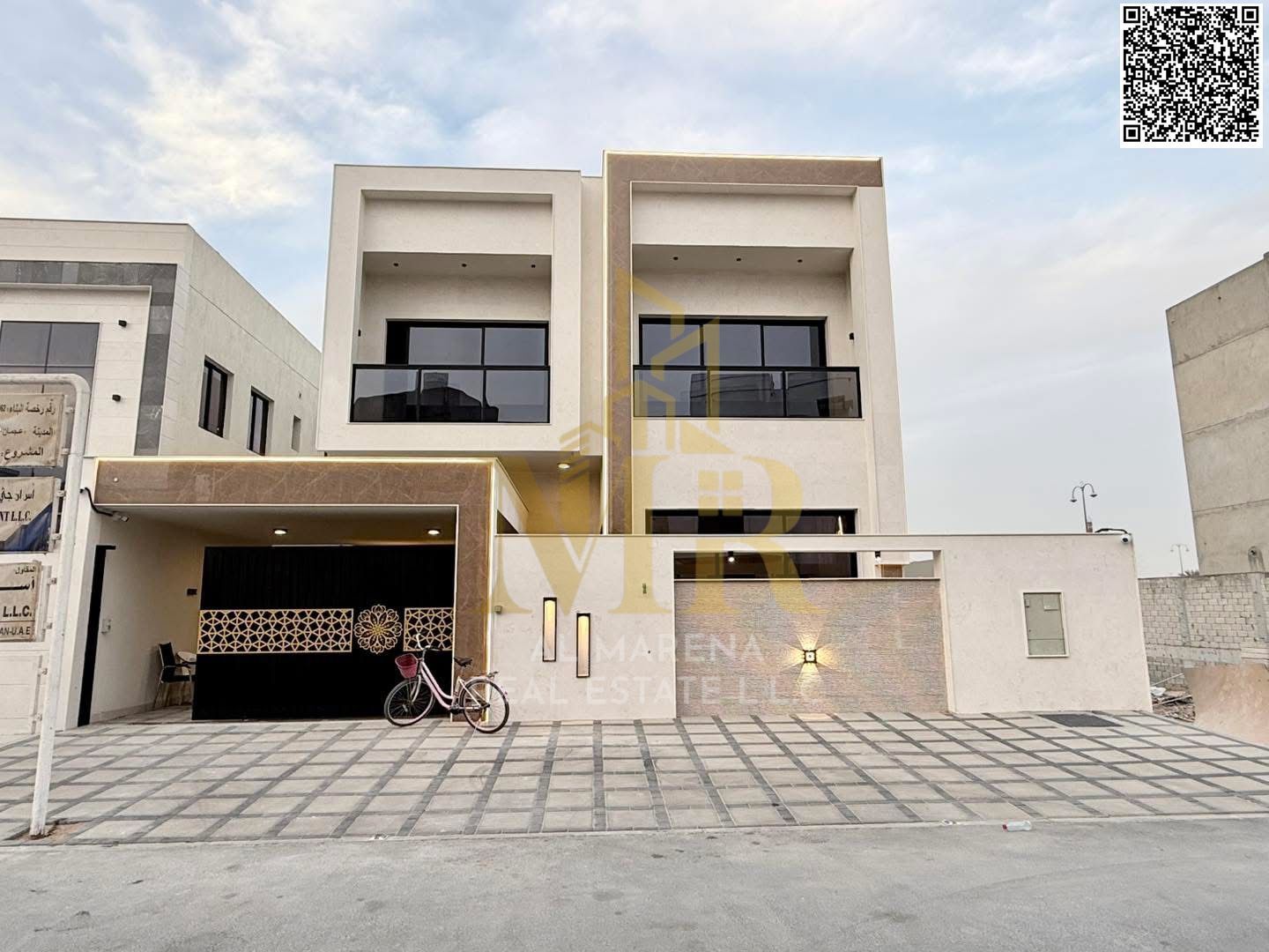 A remarkable opportunity to own a modern-designed villa in the prestigious Al Yasmeen area, built on a 3,014 sq. ft. plot, thoughtfully designed to pr