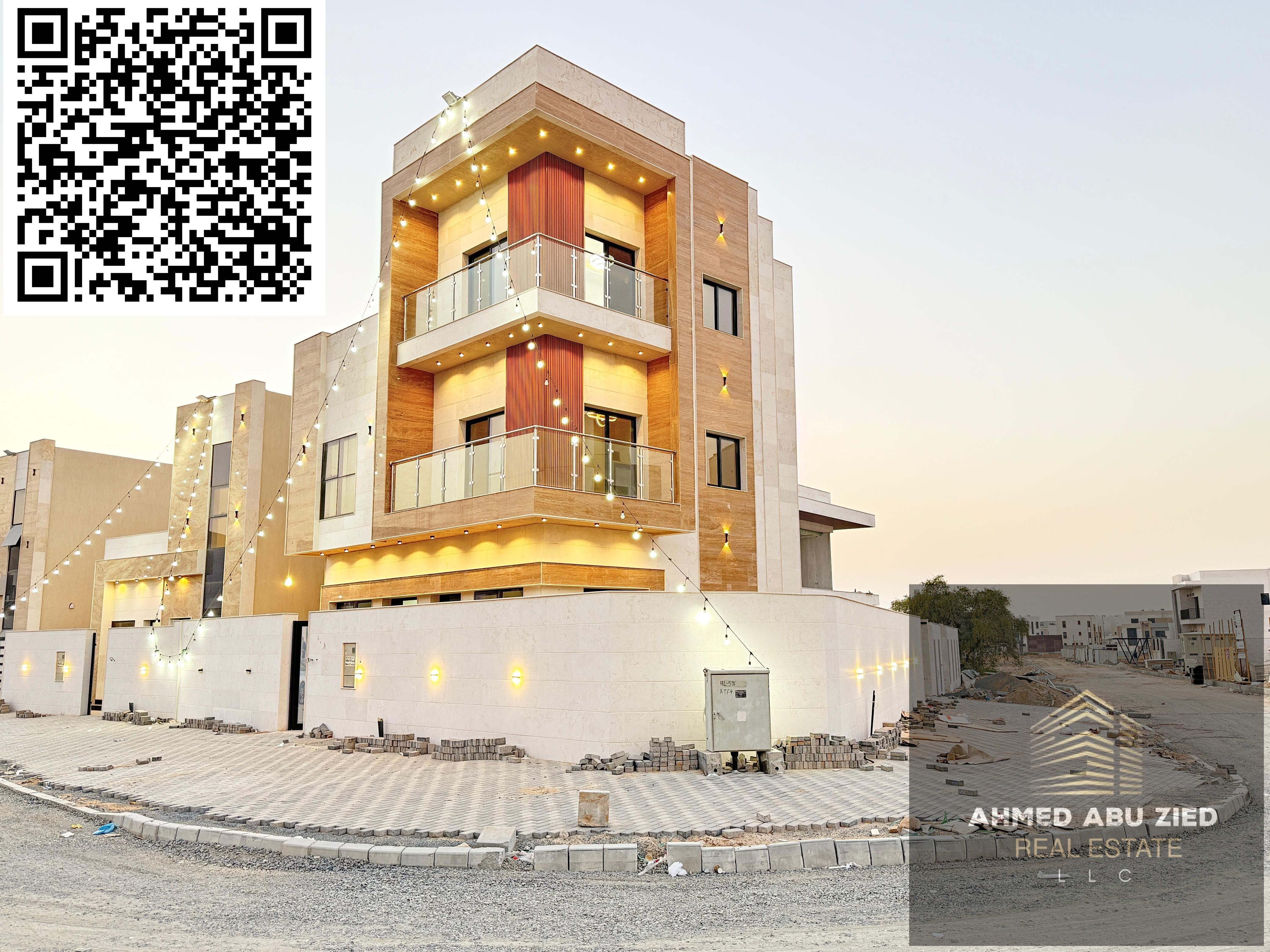 Luxury Villa for Sale in Project 64 Helio 1, Modern Design, 5 Bedrooms, Majlis and Living Room, Spacious Layout, Prime Location Near Services, Fees In
