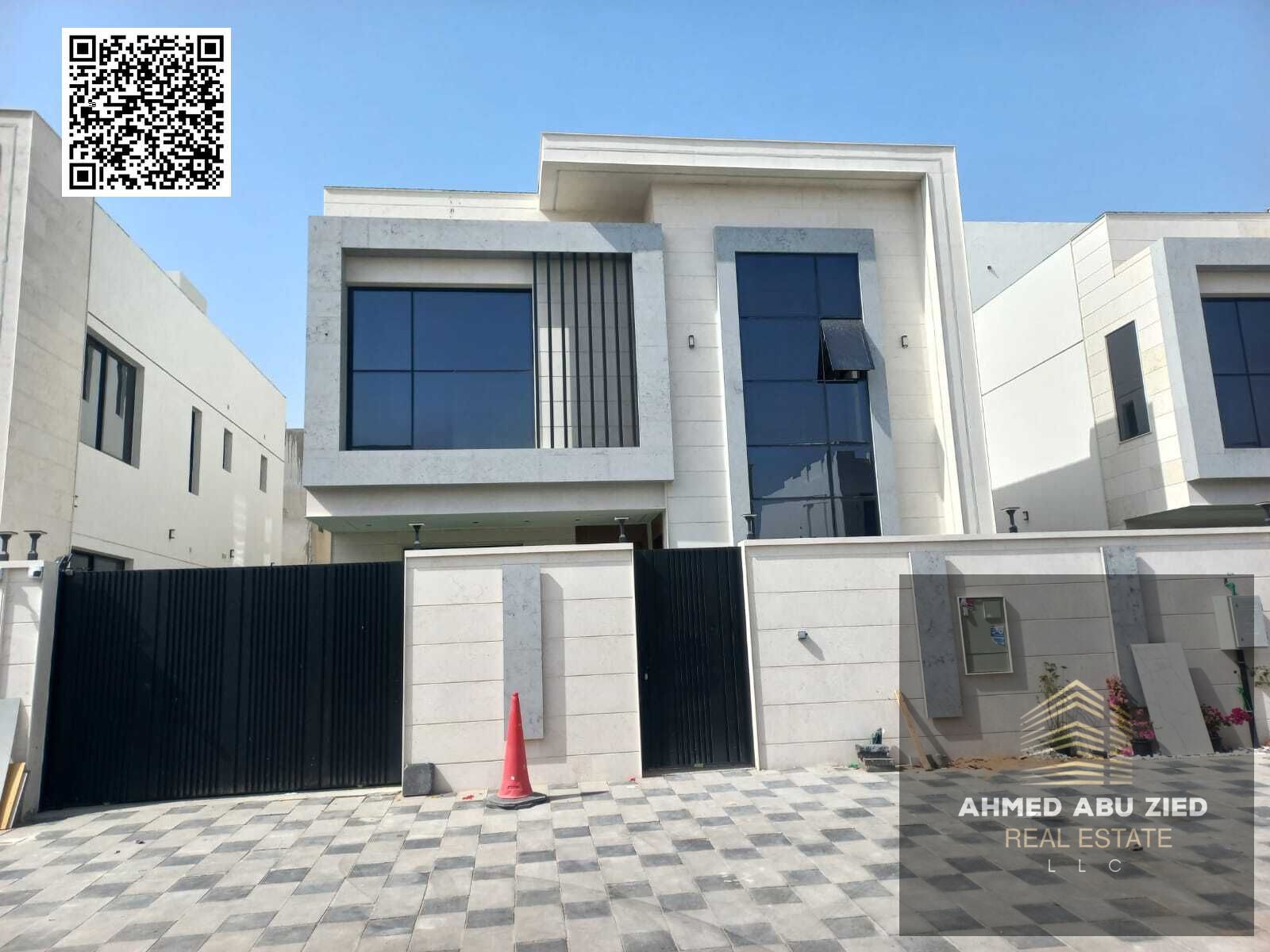 The most luxurios 5br villa with swimming pool for annual rent in al zahia ajman in a prime location near to all services and exits of dubai & sharjah