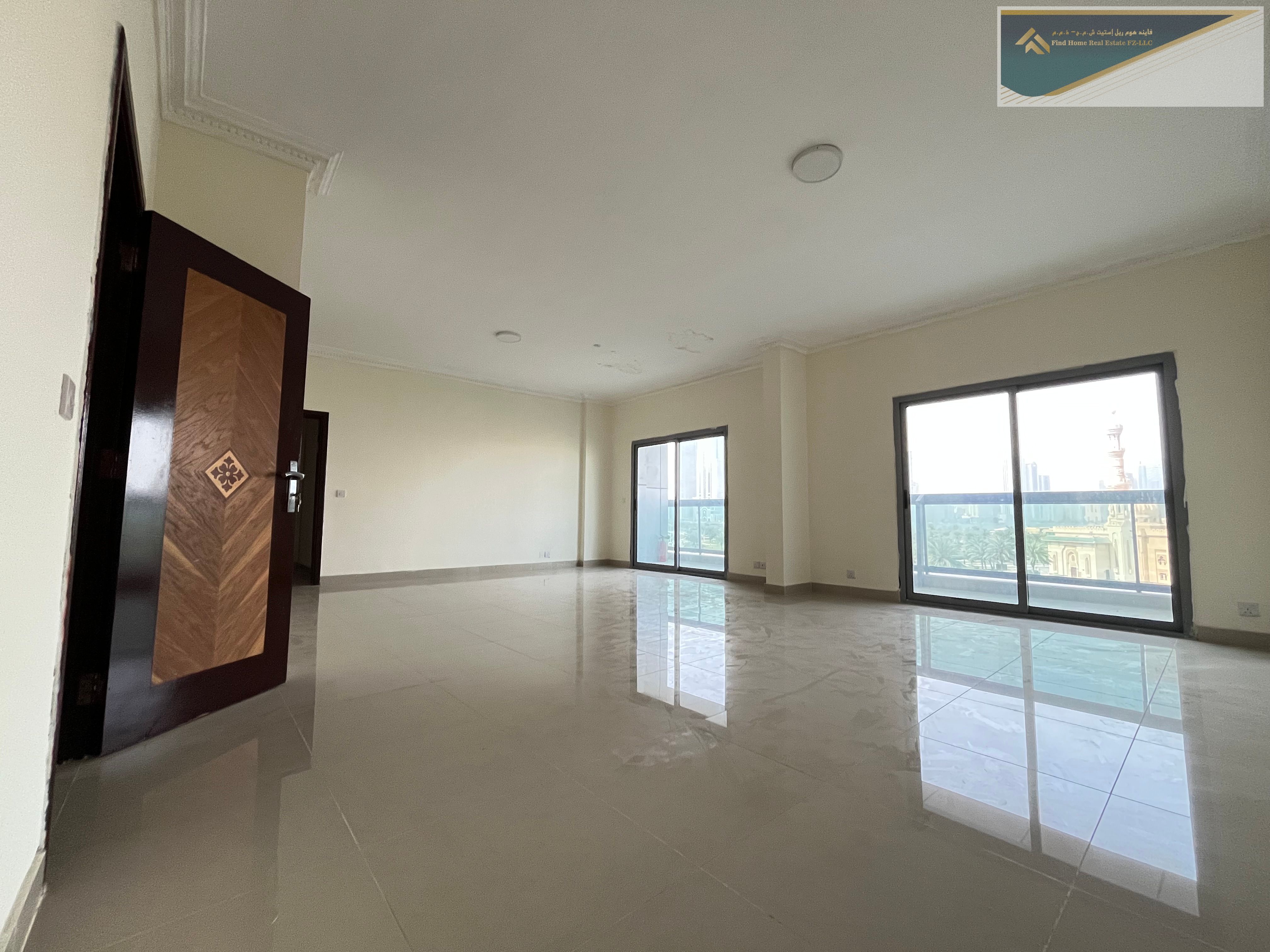 BEST ARCHITECTURE WITH BEST PRICE ! NEWLY 2 BHK APARTMENT WITH A HUGE HALL, MAID ROOM AND CORNICHE FACING IN JUST 58K.