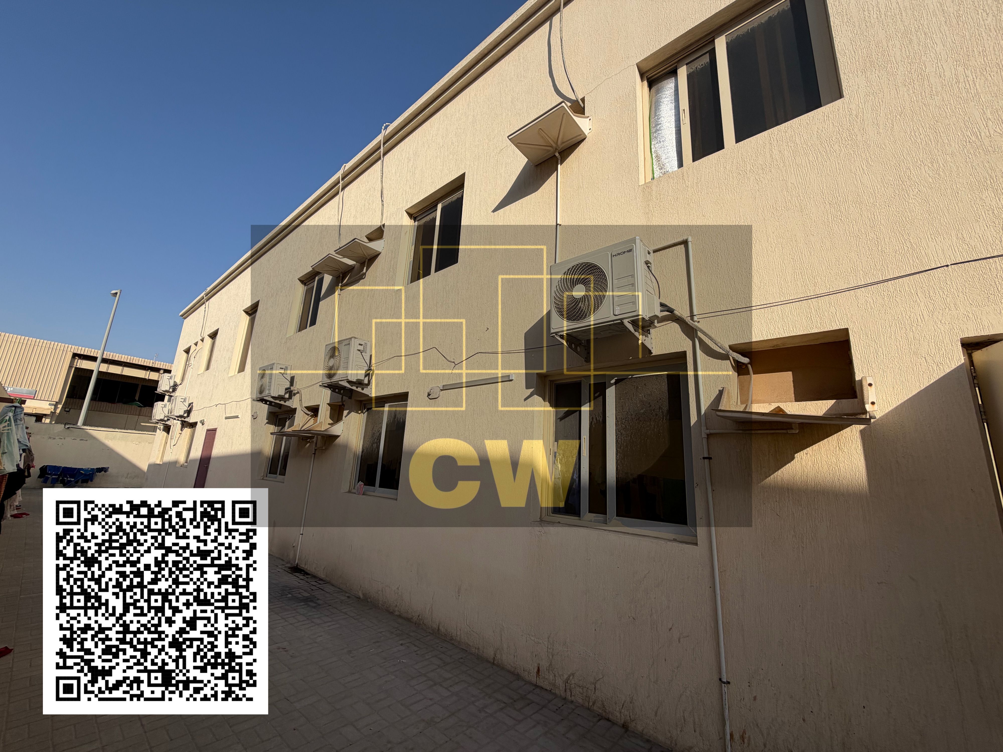 Labour Camp Available for Rent, Asphalt Road, Spacious rooms, Ideal Location
