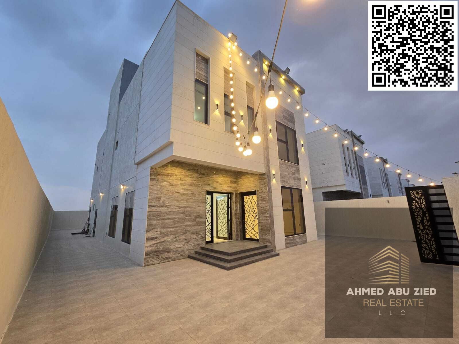 Elegant Villa with Ground Floor + First Floor + Roof in Al Zubair Gardens | Ground Floor: Majlis + Living Room + Kitchen + Laundry Room | First Floor: