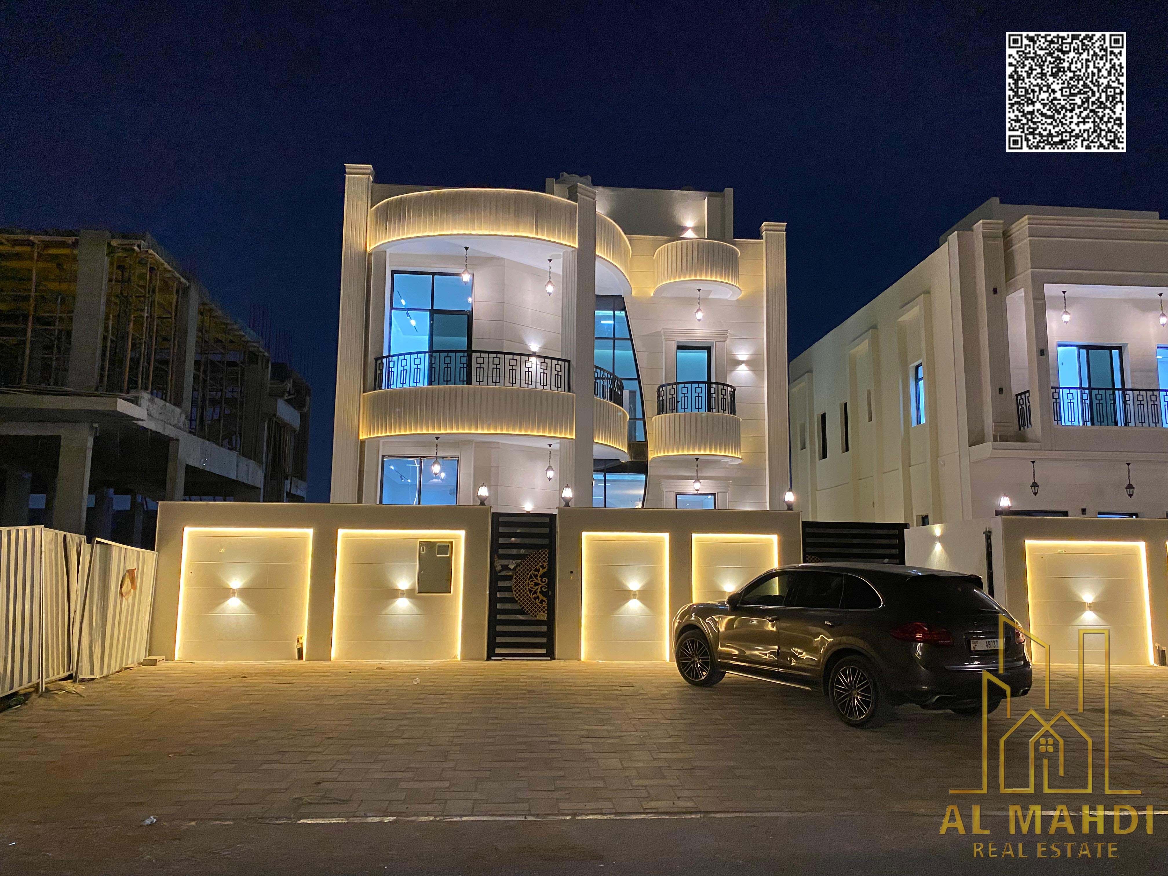 Villa for Sale (Ground + First + 4 Stair Rooms) in Al Helio 2 – Registration & Ownership Included – Prime Location – Ajman