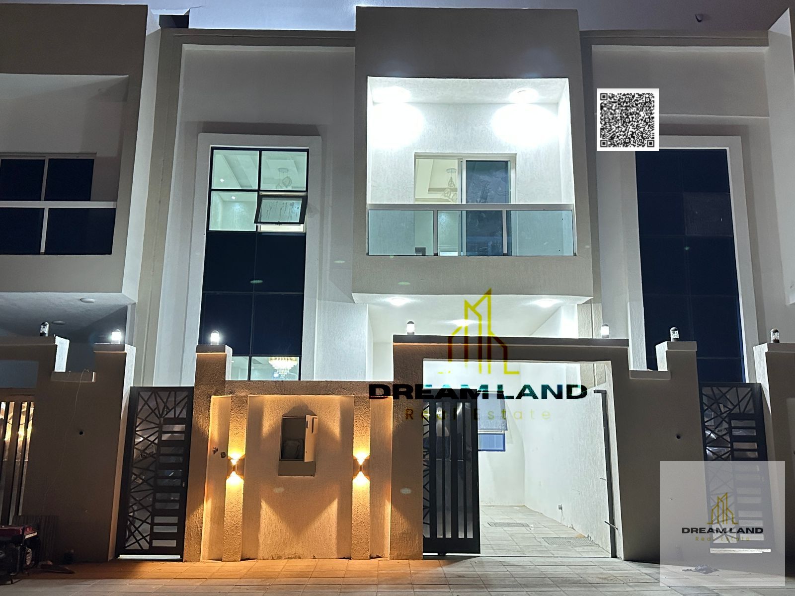 Including registration fees Amazing town house with available parking space consists of 4 master bedrooms with built in wardrobes and rooftop