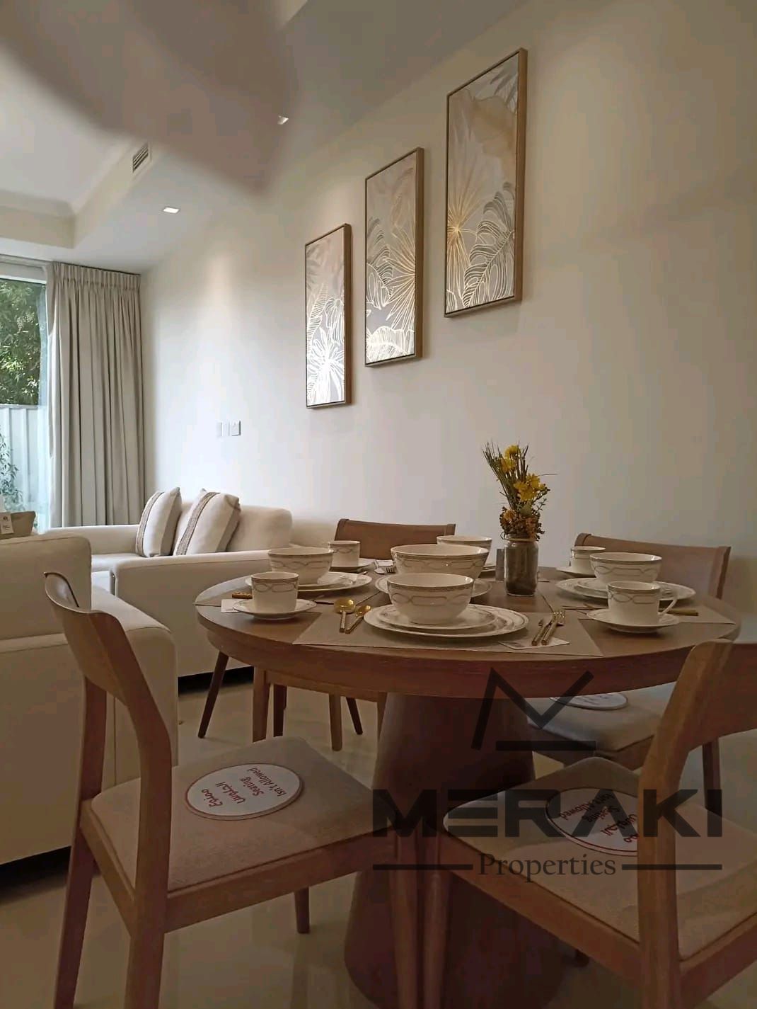 One-bedroom apartment with a living room for ownership, free air conditioning, down payment: 108,000 AED