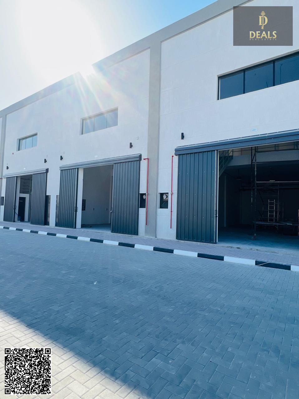 Modern High-Power Warehouse with Mezzanine – Prime Location in Al Jurf 2