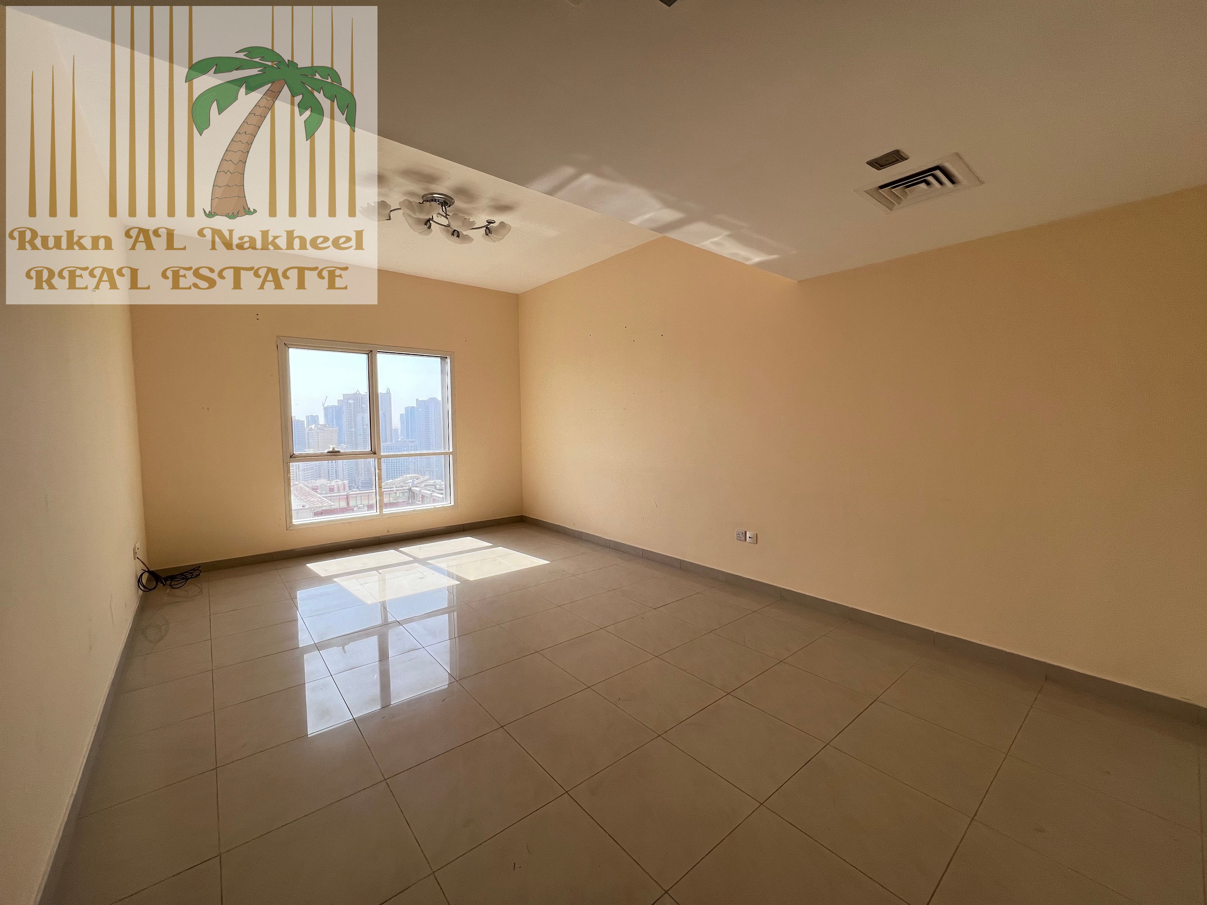 Great deal | specious 2bedroom 3bath with balcony open view ready to move free hold for arab leased hold for Asian near Cornish easy access to dubai