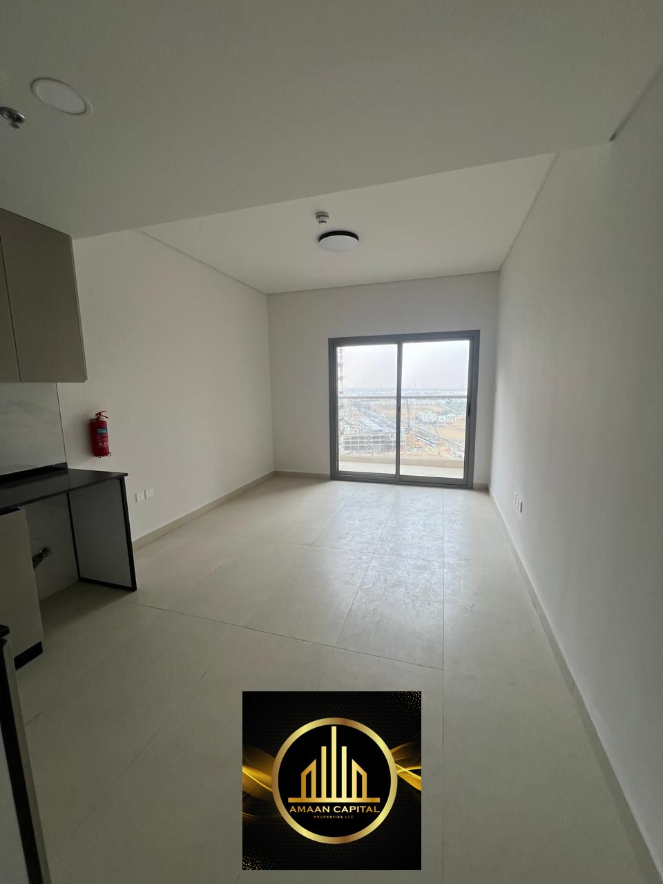 For rent: First-occupancy studio, spacious with a balcony