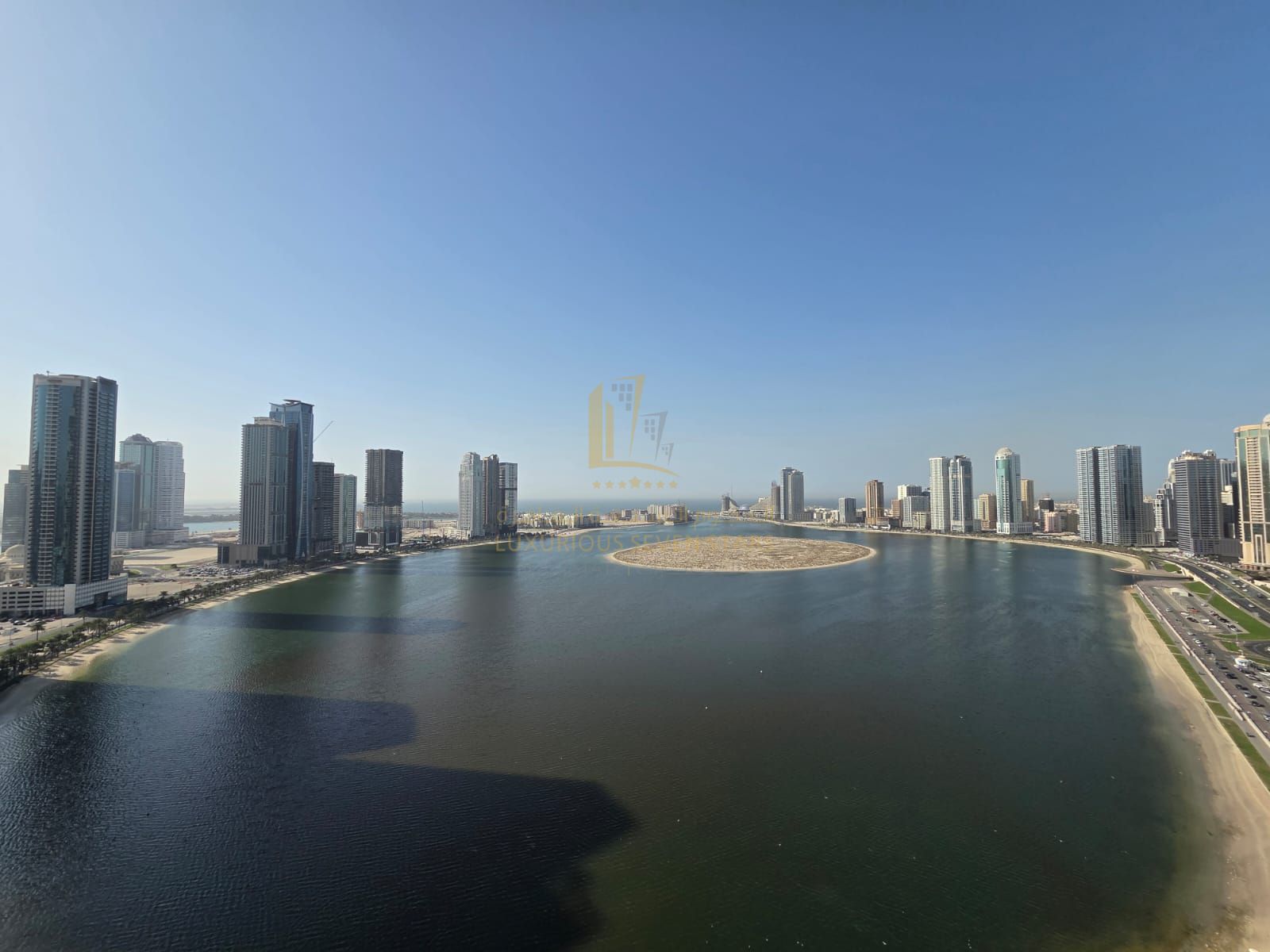 An exceptional ownership opportunity in a prime waterfront location in Sharjah