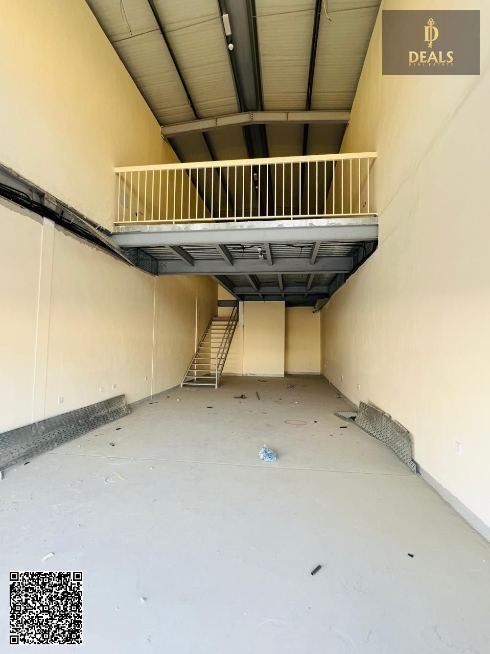 Spacious Brand-New Warehouse with Mezzanine | Prime Industrial Location – Al Jurf 2