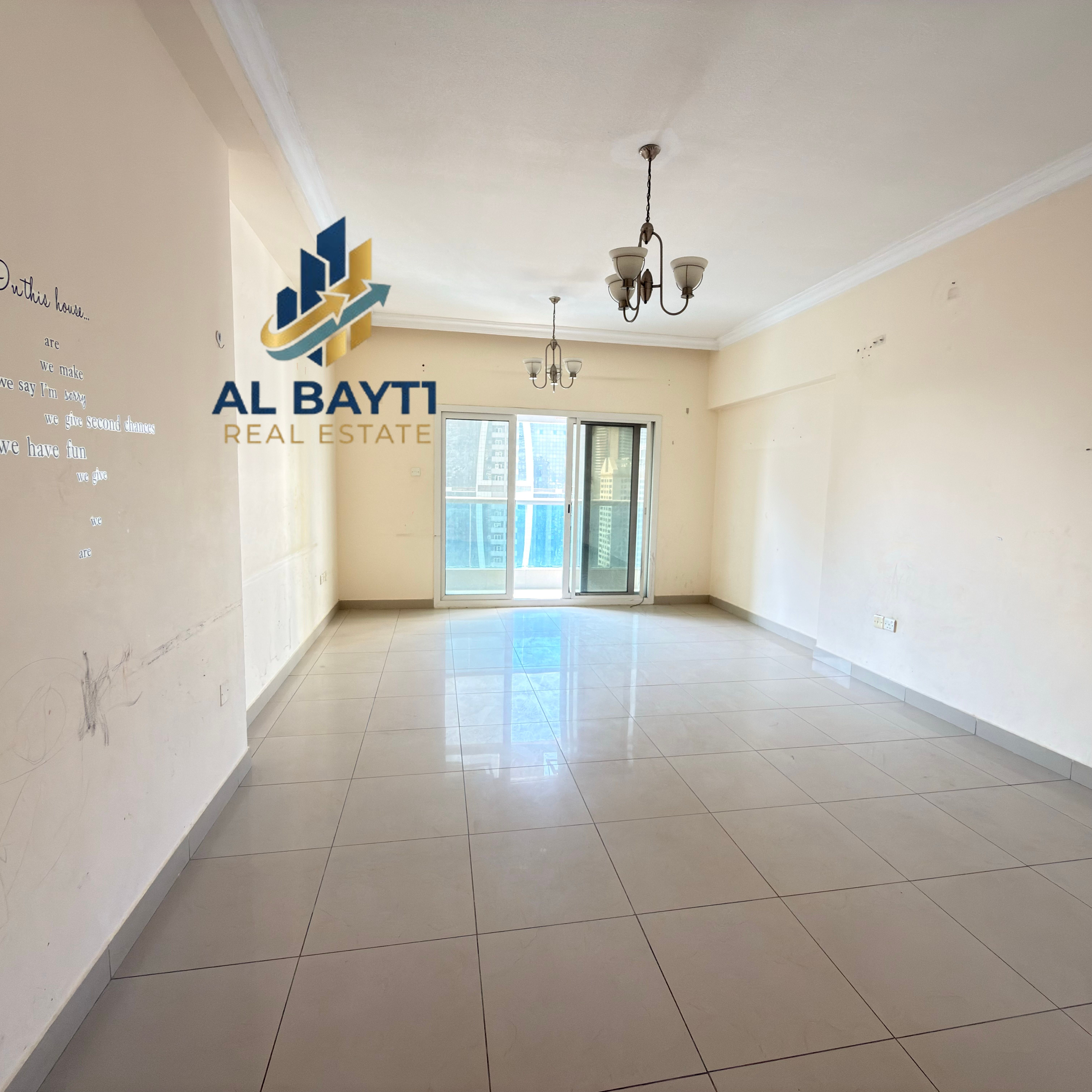 Specious 2BHK apartment with Maids room Parking Free Ready to move Family Building At Dubai Border 6 Payments Only 50k