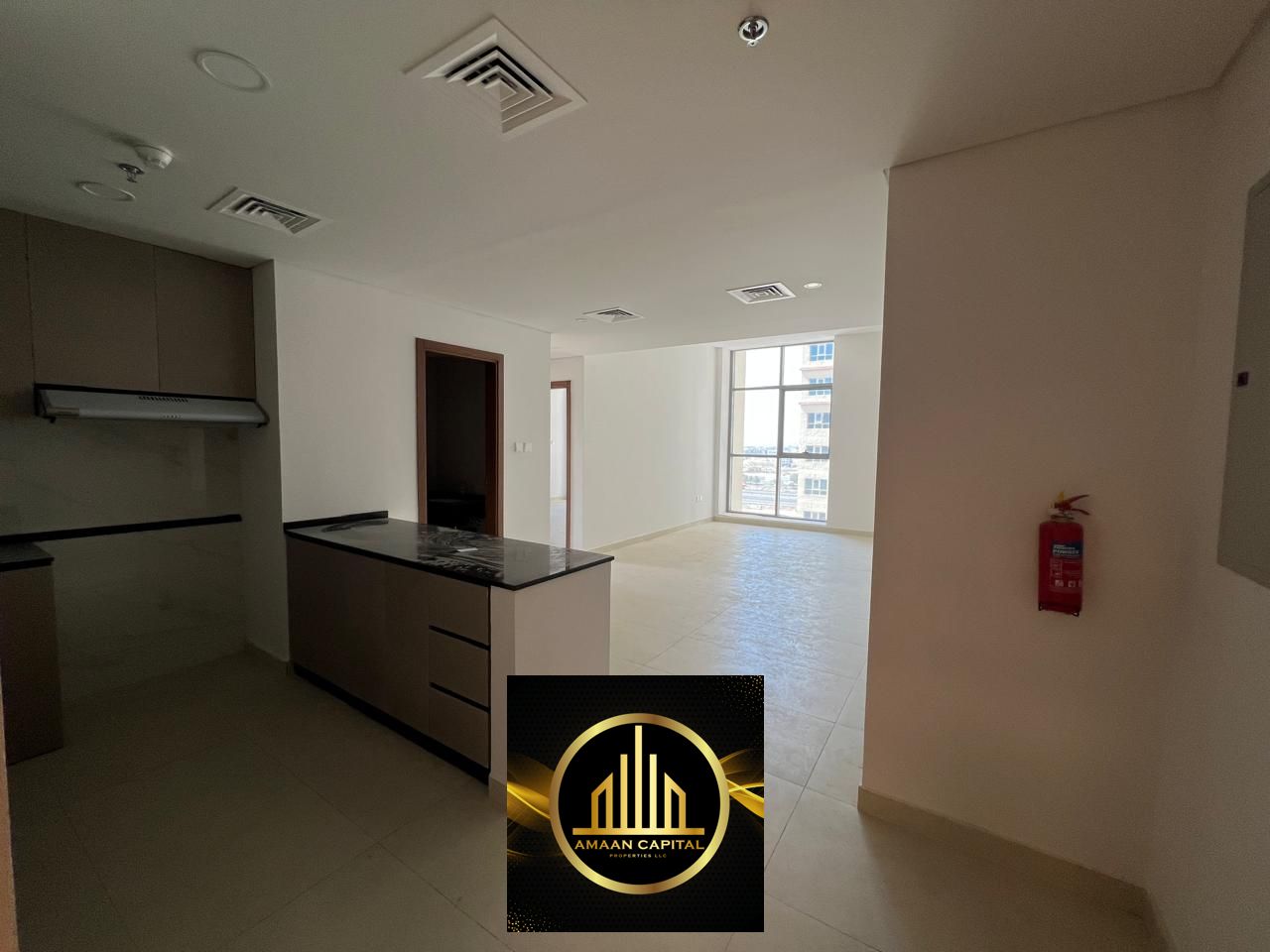 For rent: First-occupancy studio, spacious with a balcony