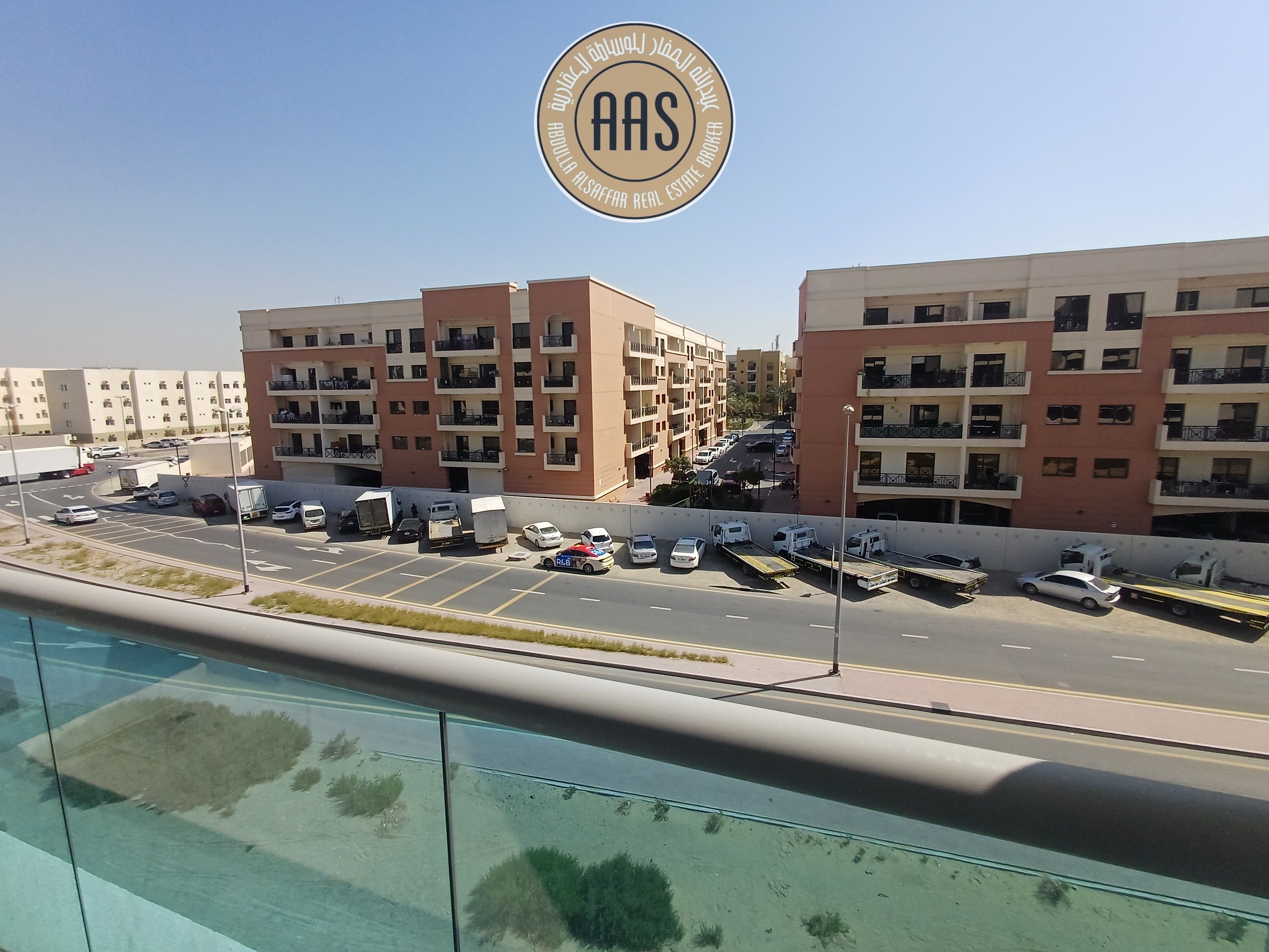 Brand New # spacious 3BHK apartment with maid room only 110.5k ready to move