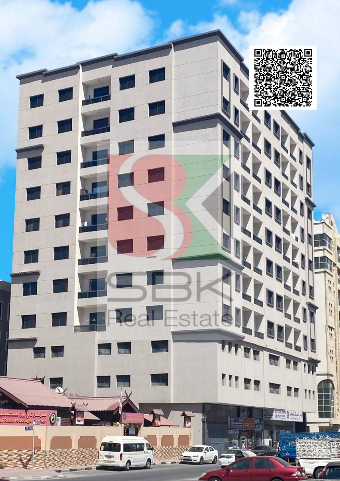 Spacious 1BHK available in Al Atlal Building, Al Rashidiya 2, Ajman